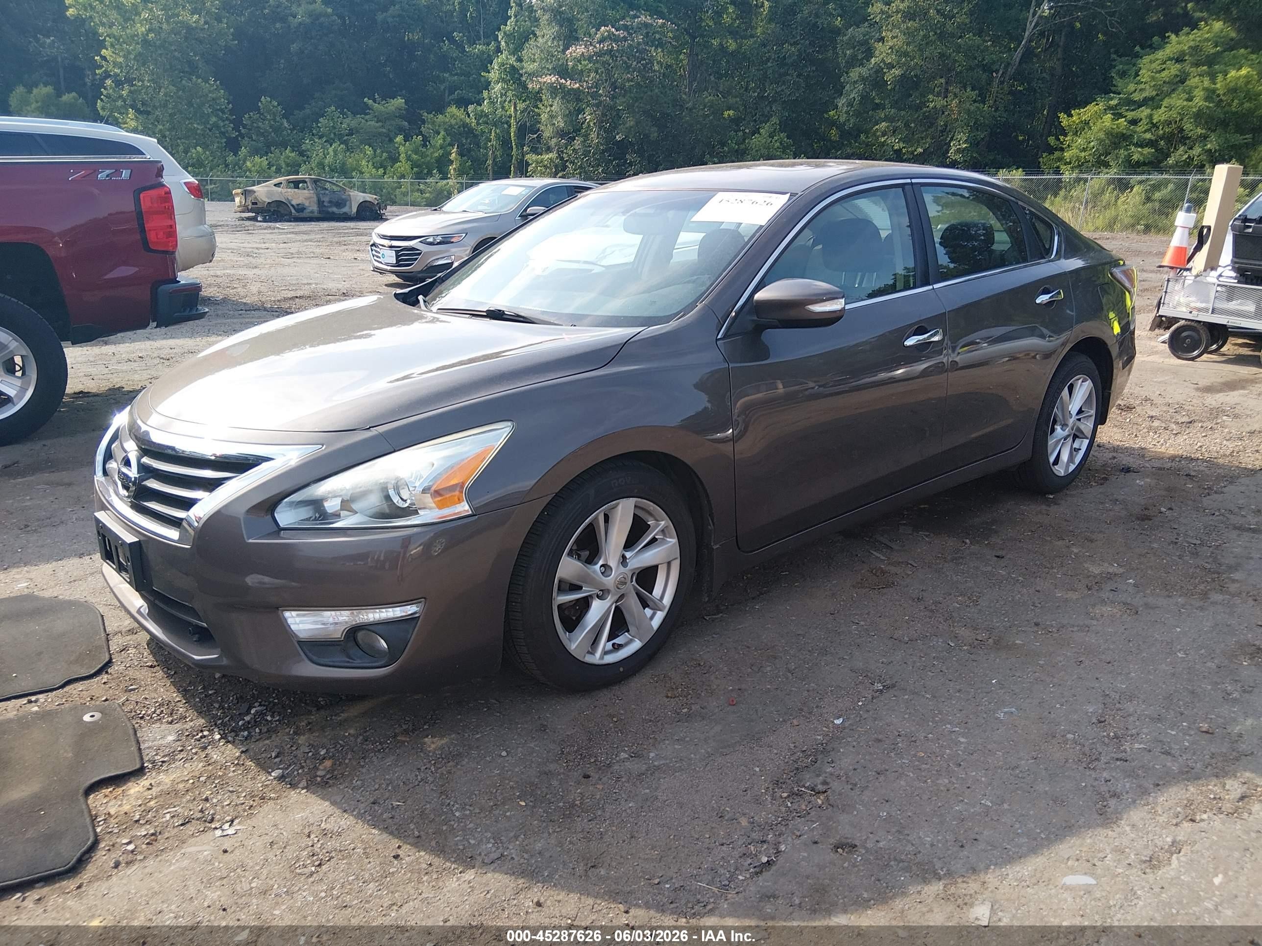 2015 Nissan Altima 2.5 Sl Серый vin: 1N4AL3AP3FN371485