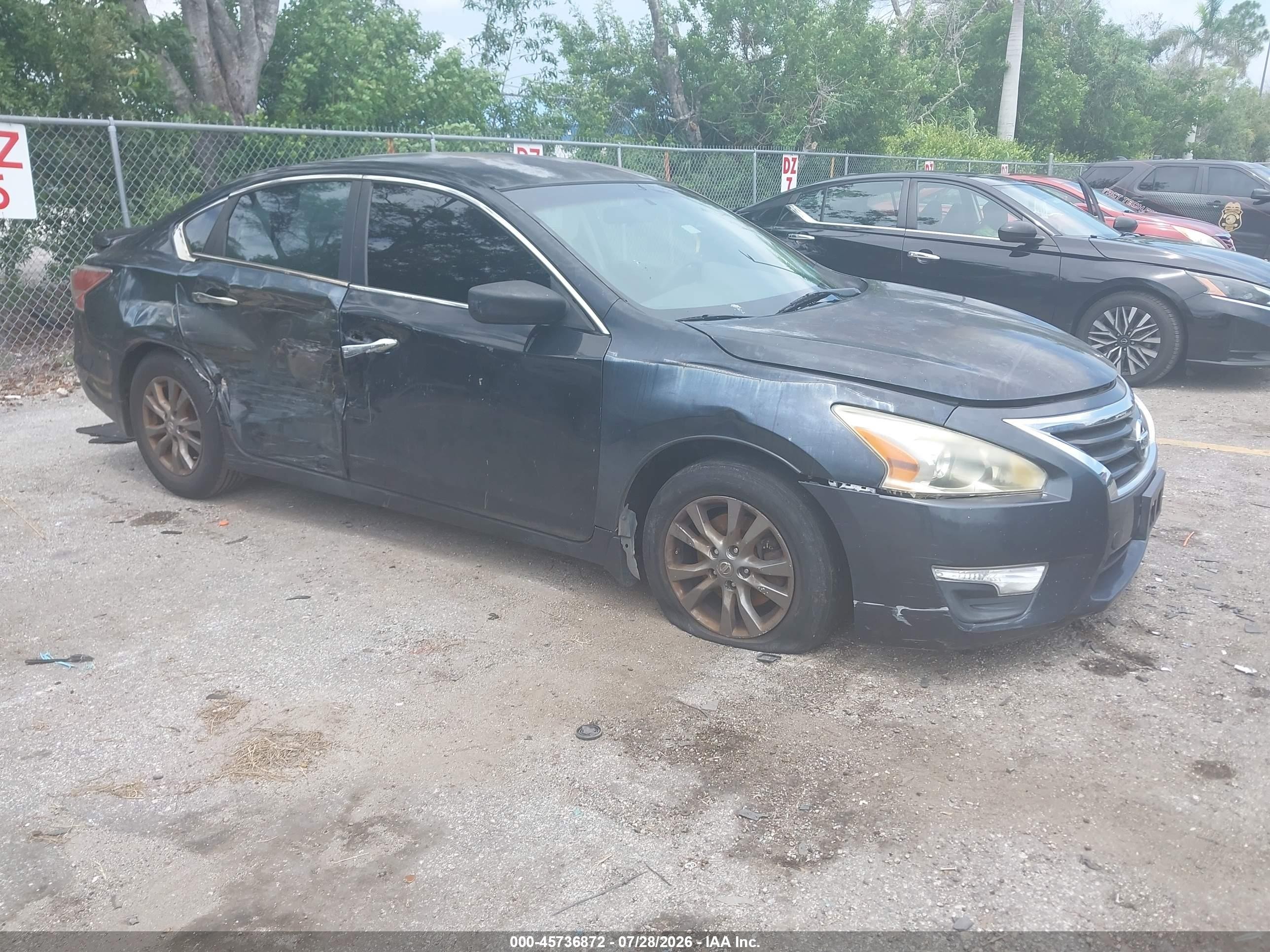 2015 Nissan Altima 2.5 S Black vin: 1N4AL3AP3FN374385