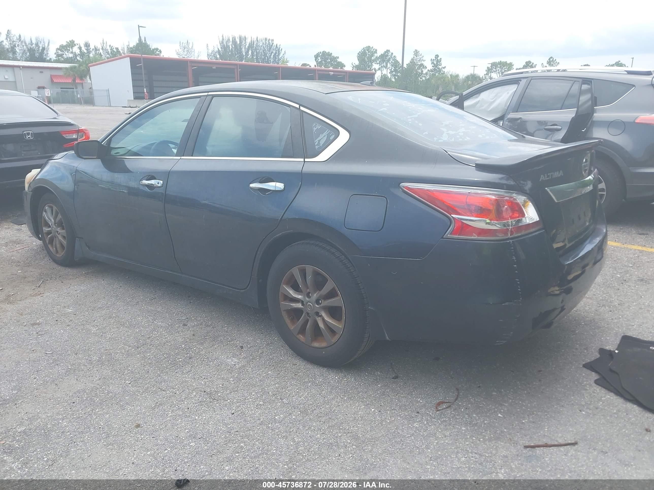 2015 Nissan Altima 2.5 S Black vin: 1N4AL3AP3FN374385