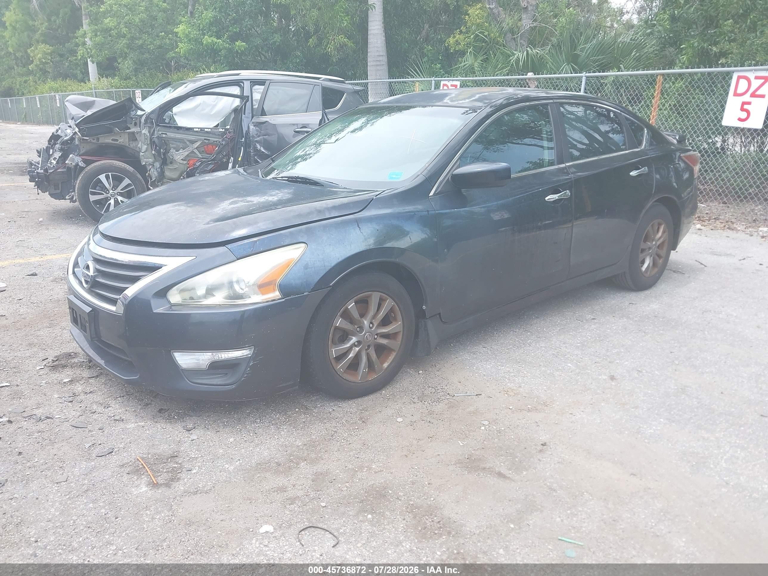 2015 Nissan Altima 2.5 S Black vin: 1N4AL3AP3FN374385