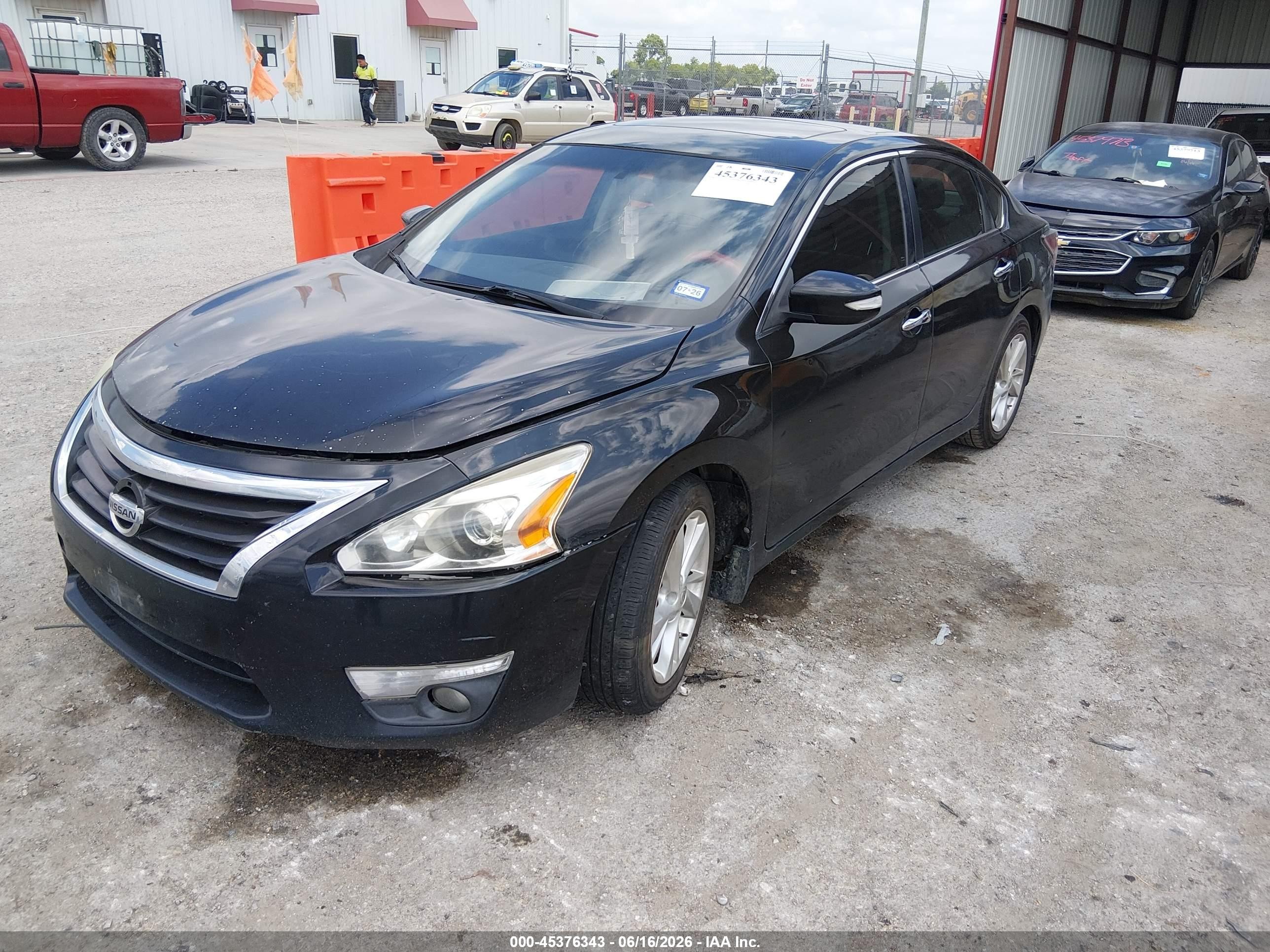 2015 Nissan Altima   Черный vin: 1N4AL3AP3FN379666