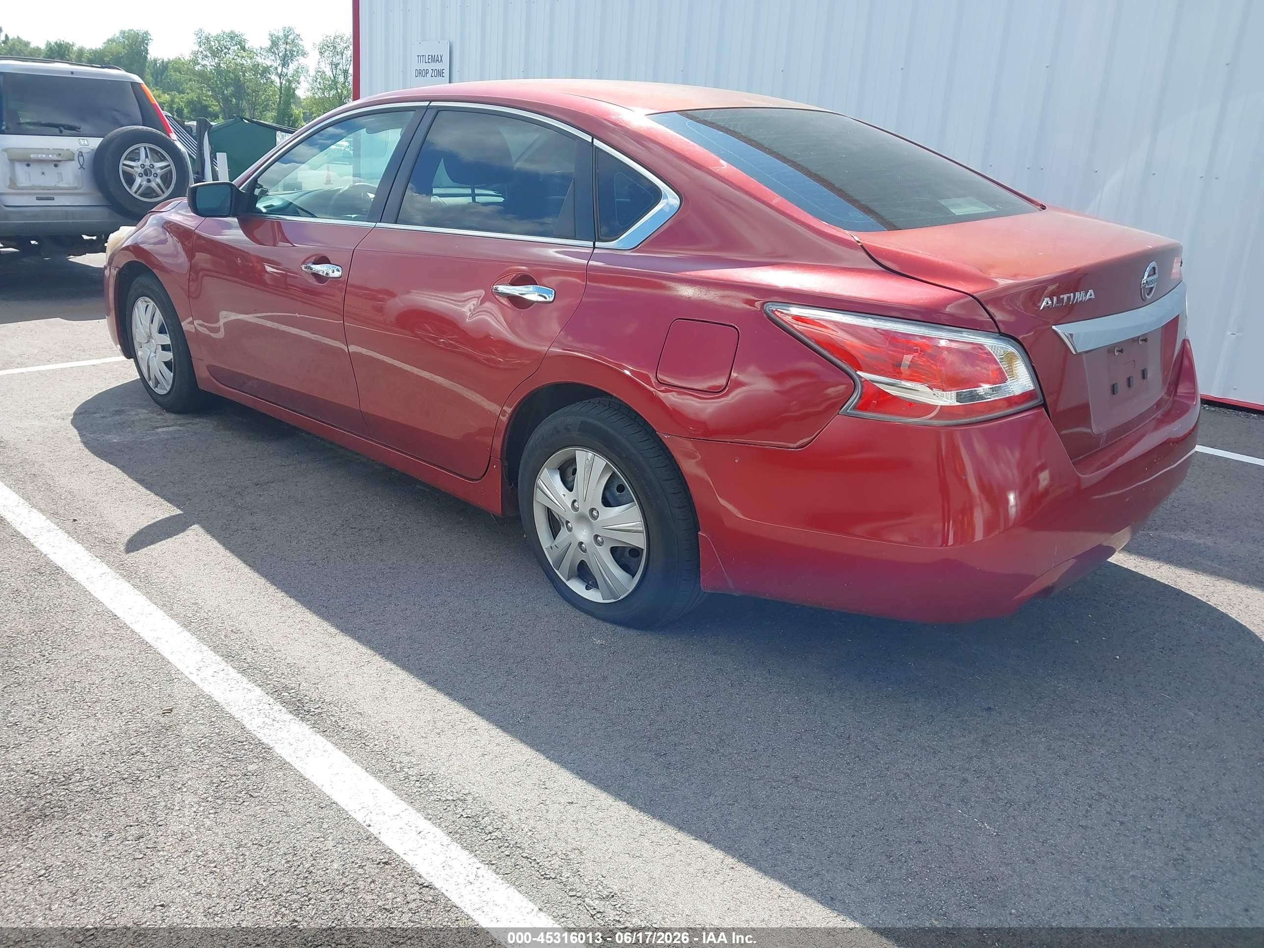2015 Nissan Altima 2.5/2.5 S/2.5 Sl/2.5 Sv Red vin: 1N4AL3AP3FN381854