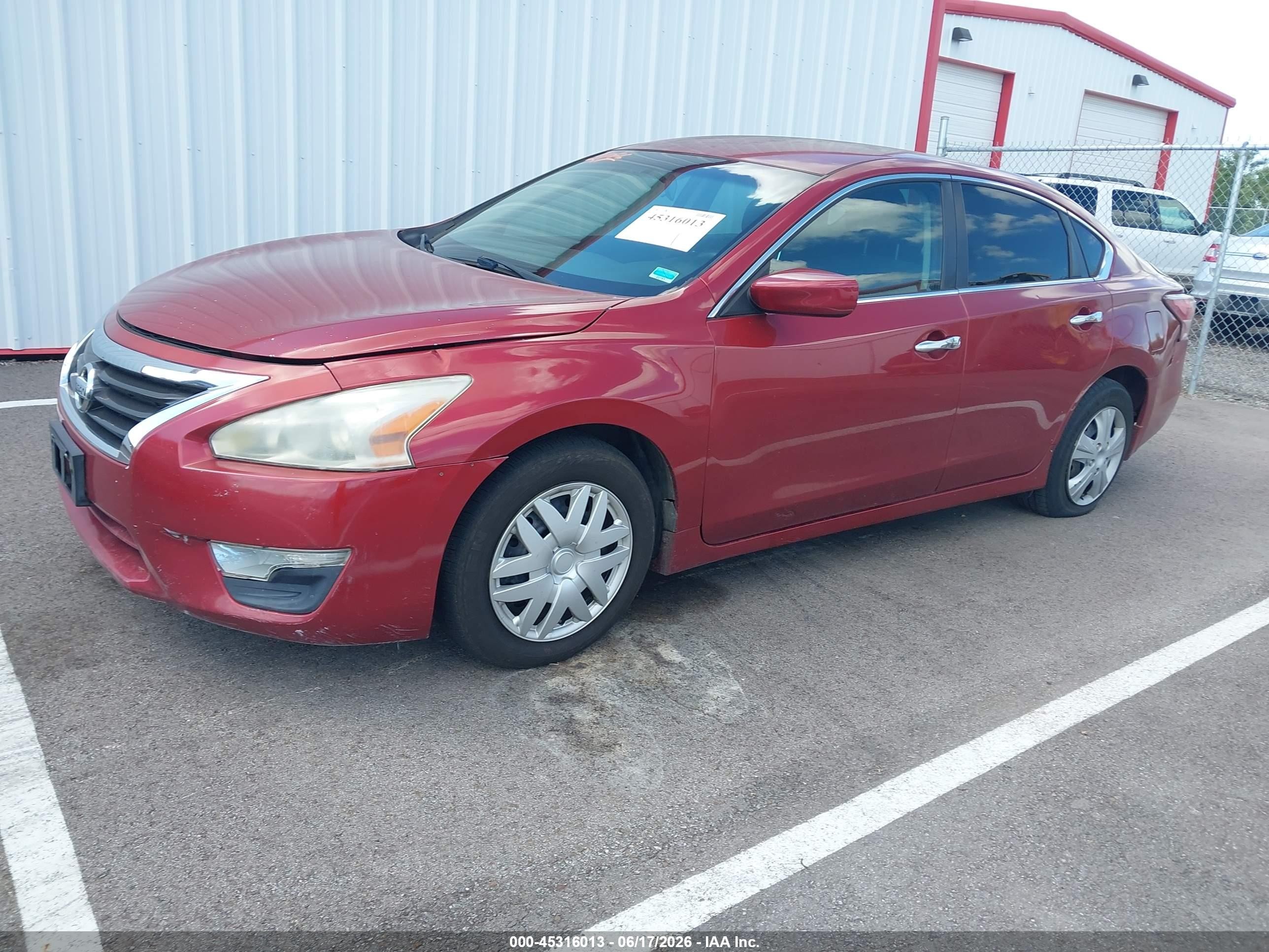 2015 Nissan Altima 2.5/2.5 S/2.5 Sl/2.5 Sv Red vin: 1N4AL3AP3FN381854
