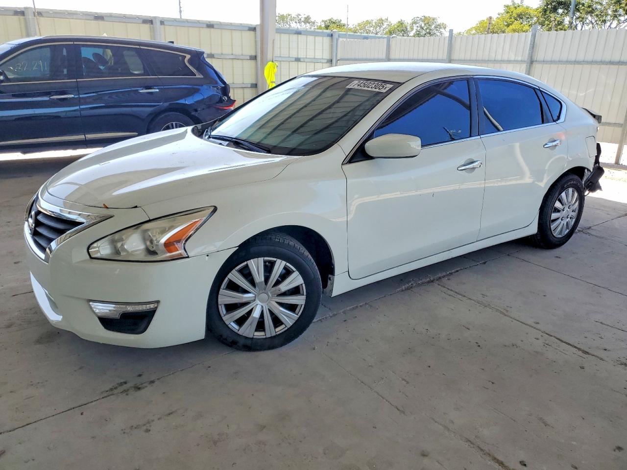 2015 Nissan Altima White vin: 1N4AL3AP3FN387606