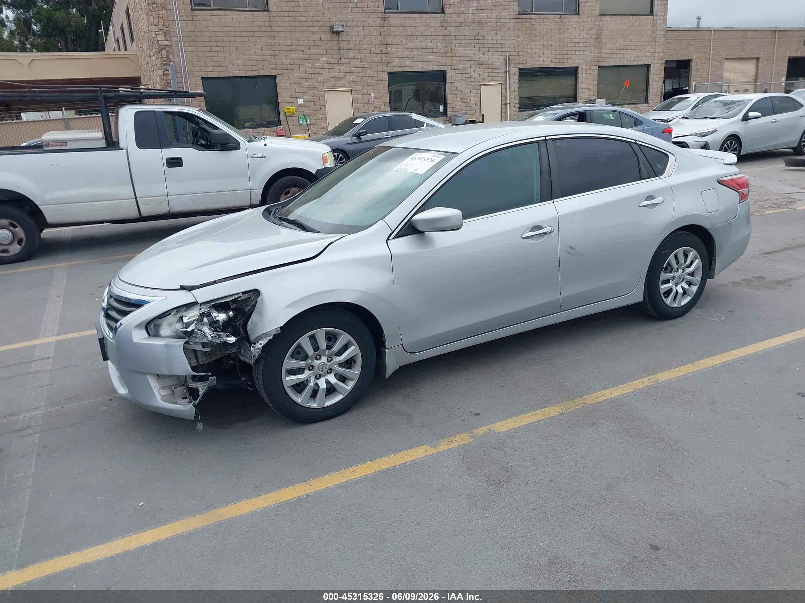 2015 Nissan Altima 2.5 S Серый vin: 1N4AL3AP3FN395737