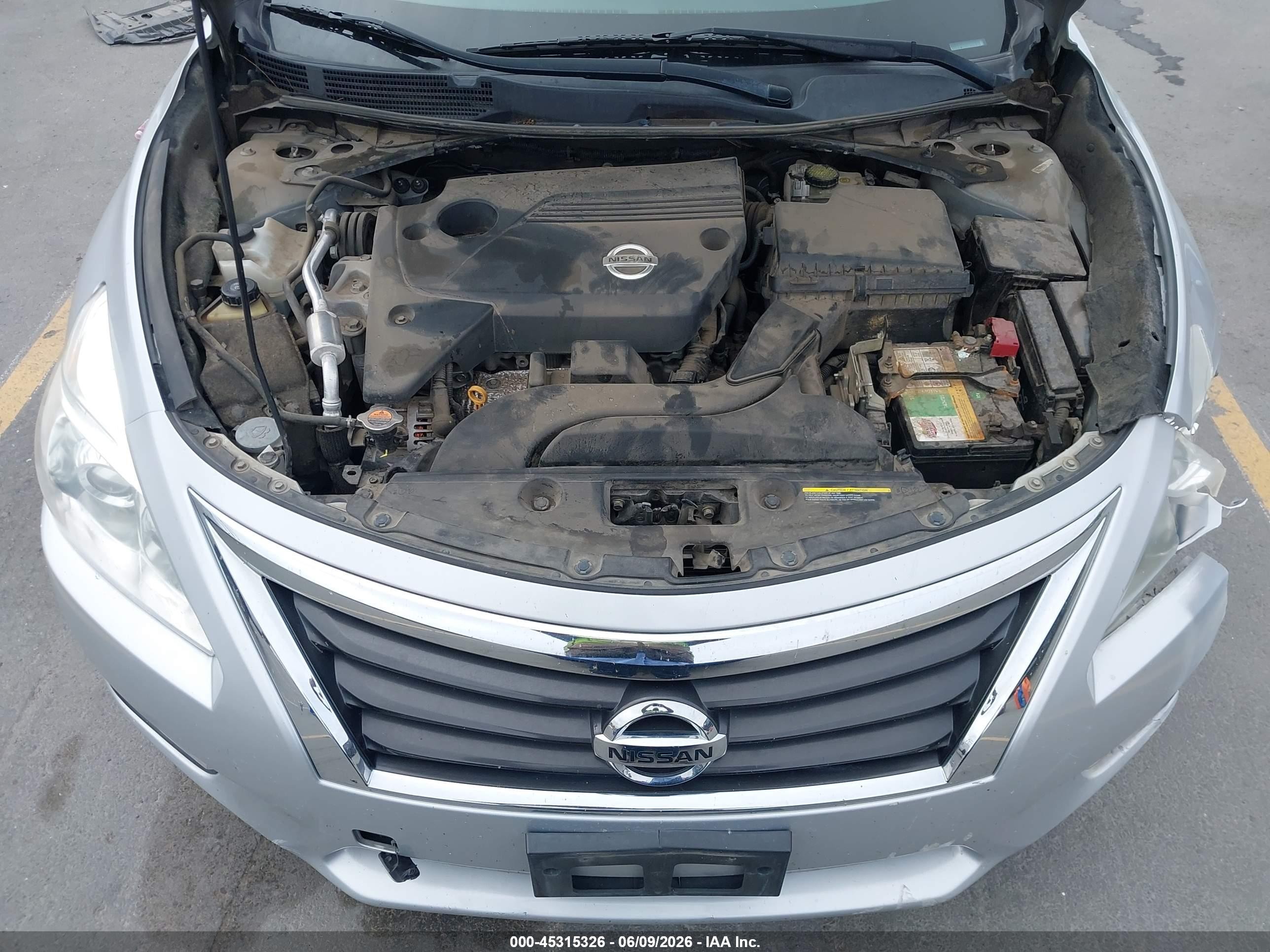 2015 Nissan Altima 2.5 S Серый vin: 1N4AL3AP3FN395737