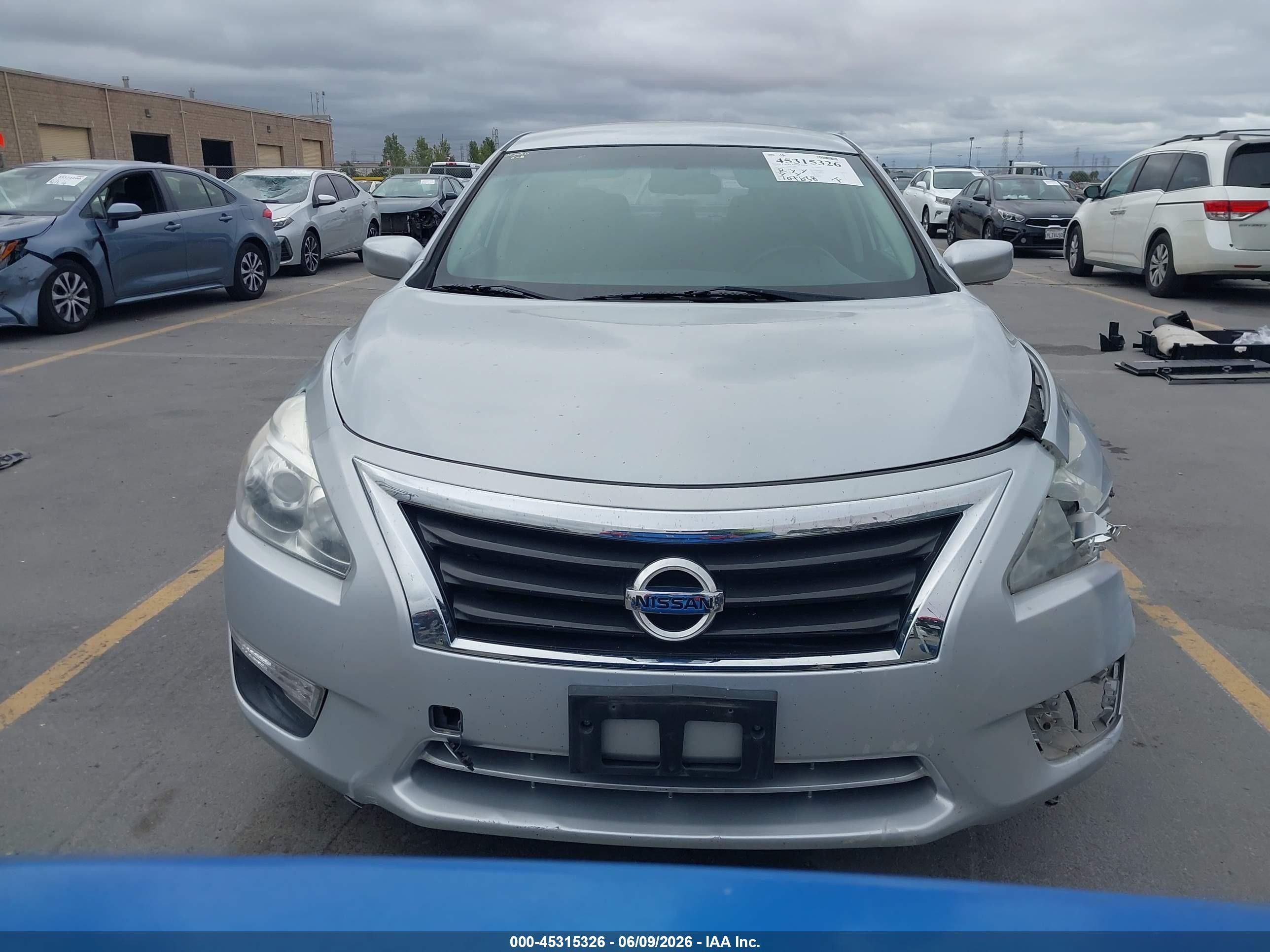 2015 Nissan Altima 2.5 S Серый vin: 1N4AL3AP3FN395737