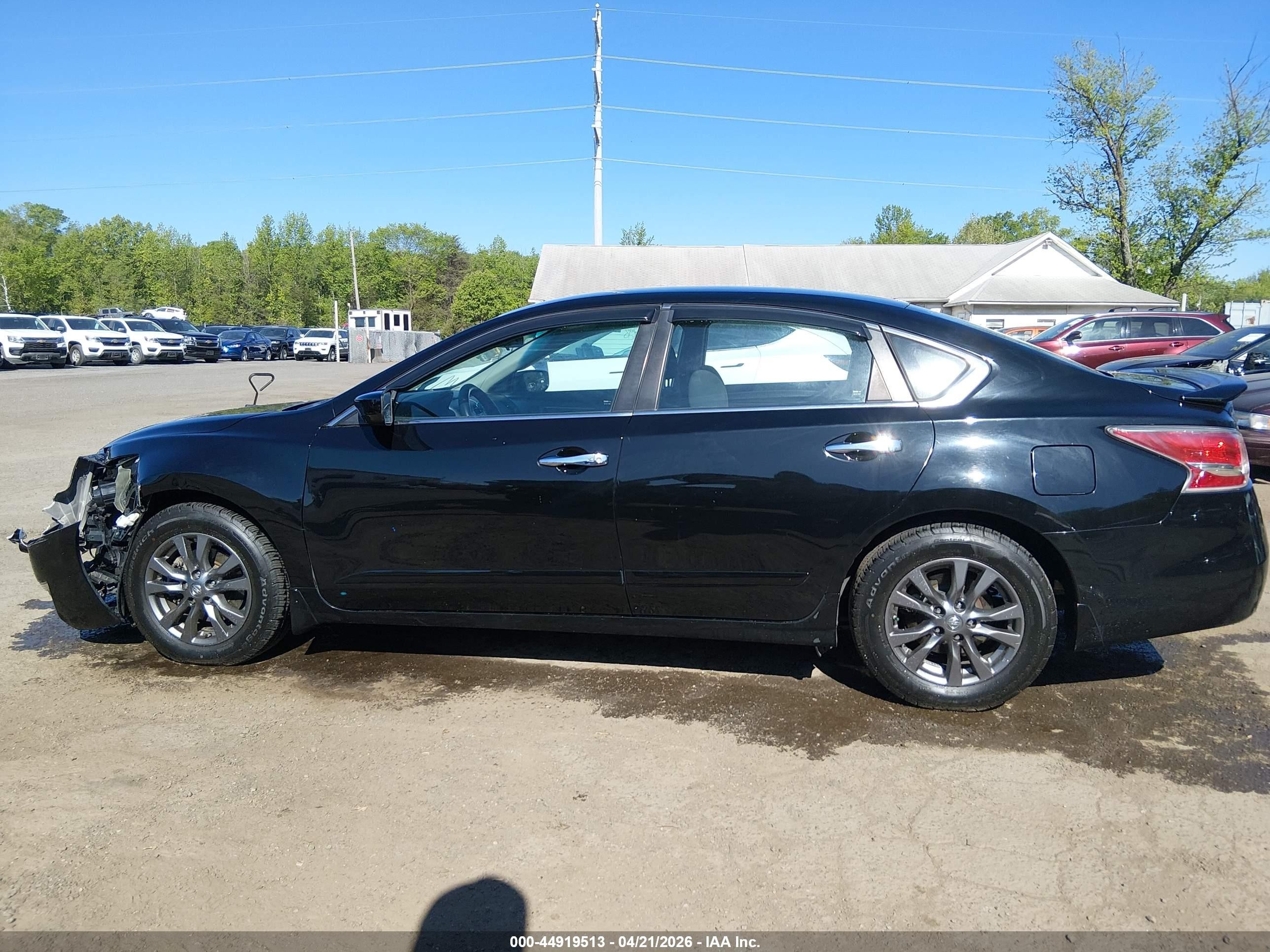 2015 Nissan Altima 2.5 S Black vin: 1N4AL3AP3FN397570