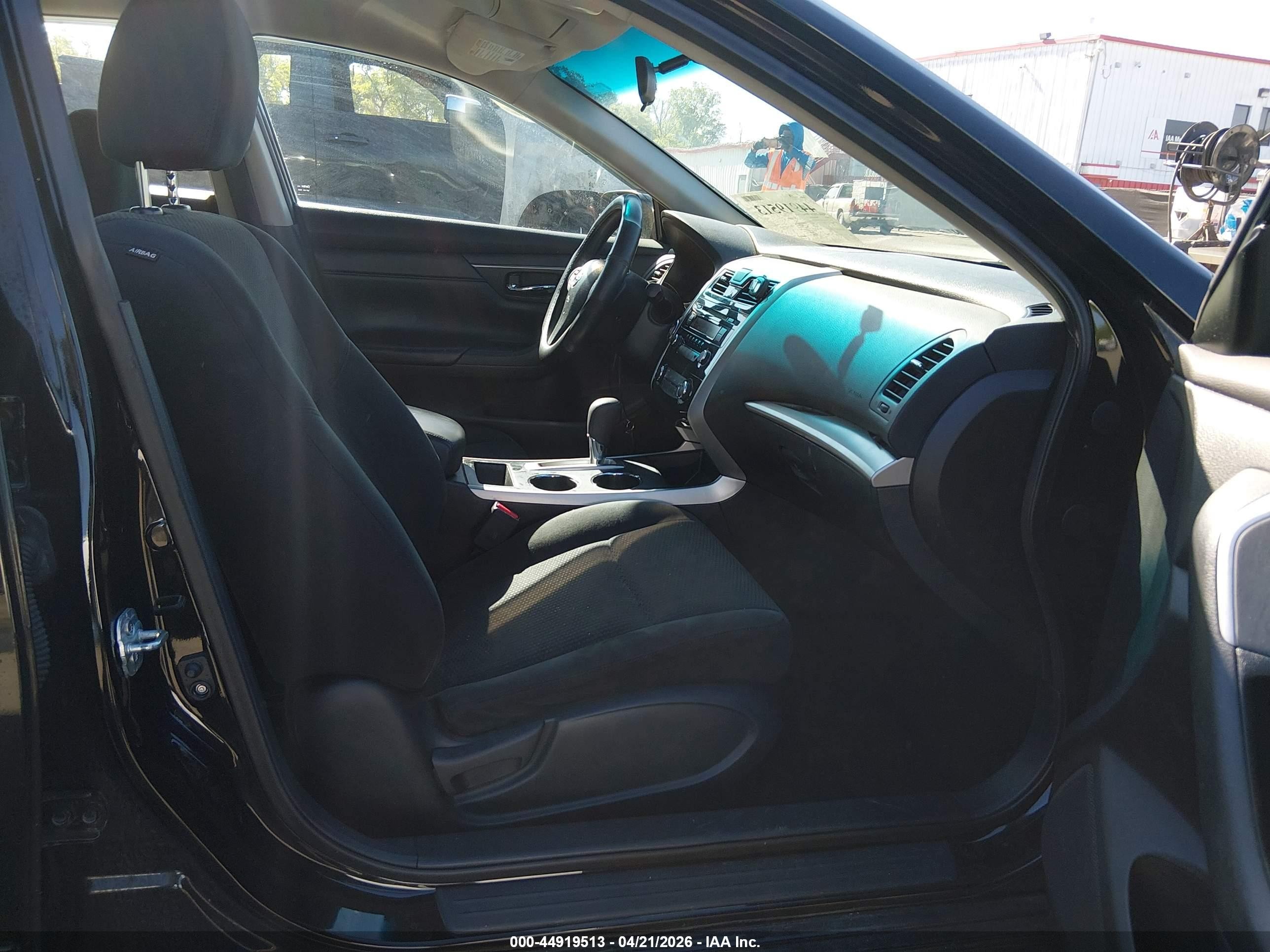 2015 Nissan Altima 2.5 S Black vin: 1N4AL3AP3FN397570