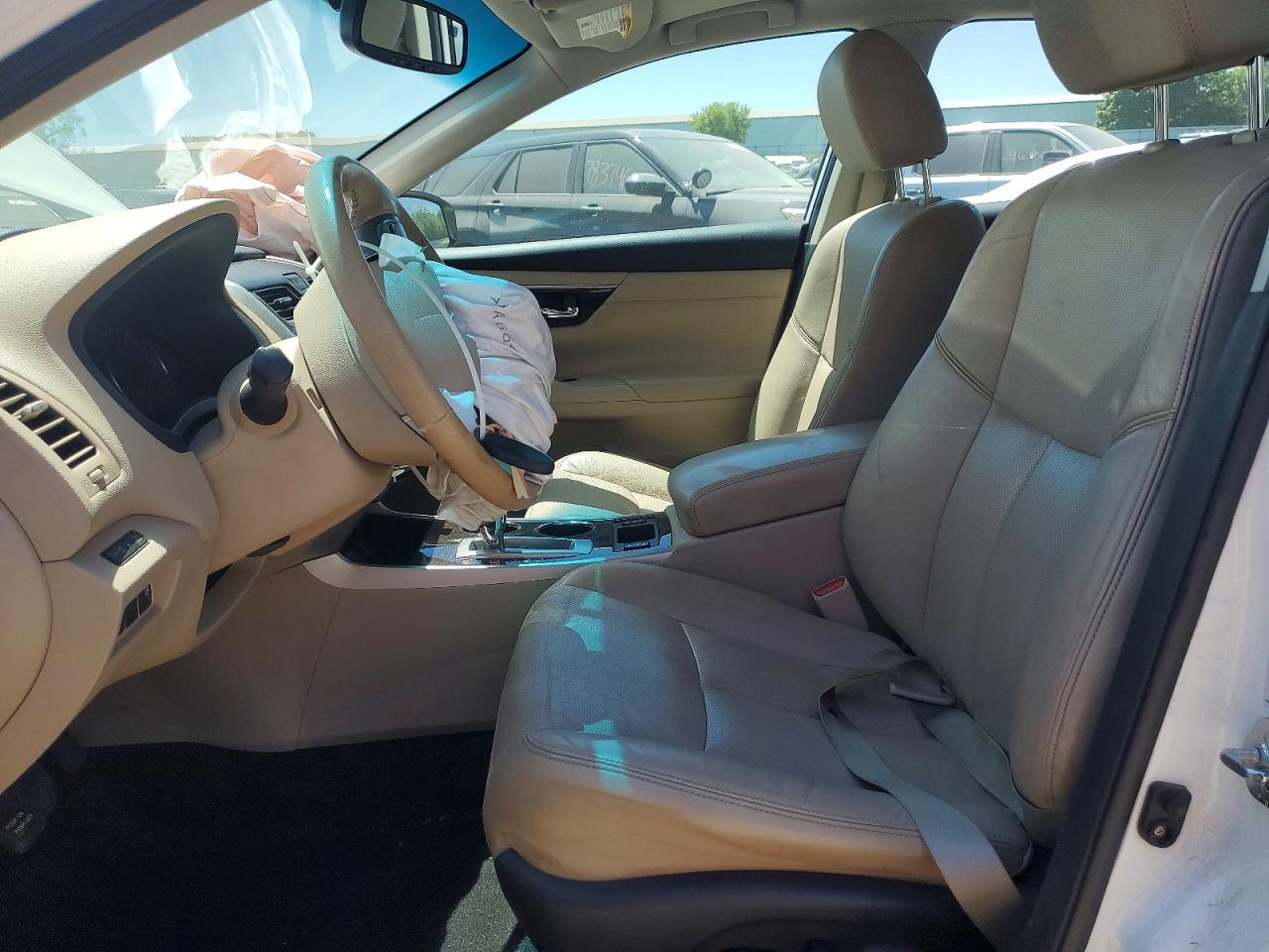 2015 Nissan Altima 2.5 Sl White vin: 1N4AL3AP3FN401312