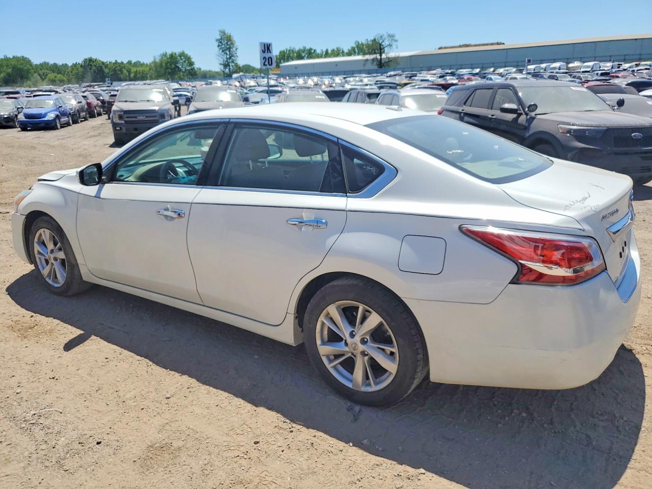 2015 Nissan Altima 2.5 Sl White vin: 1N4AL3AP3FN401312