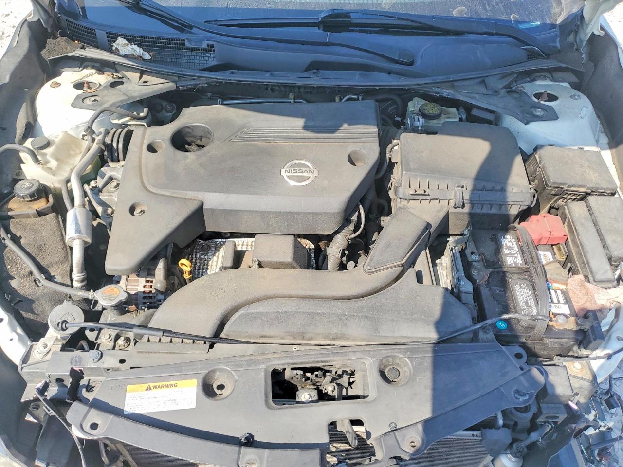 2015 Nissan Altima White vin: 1N4AL3AP3FN861781