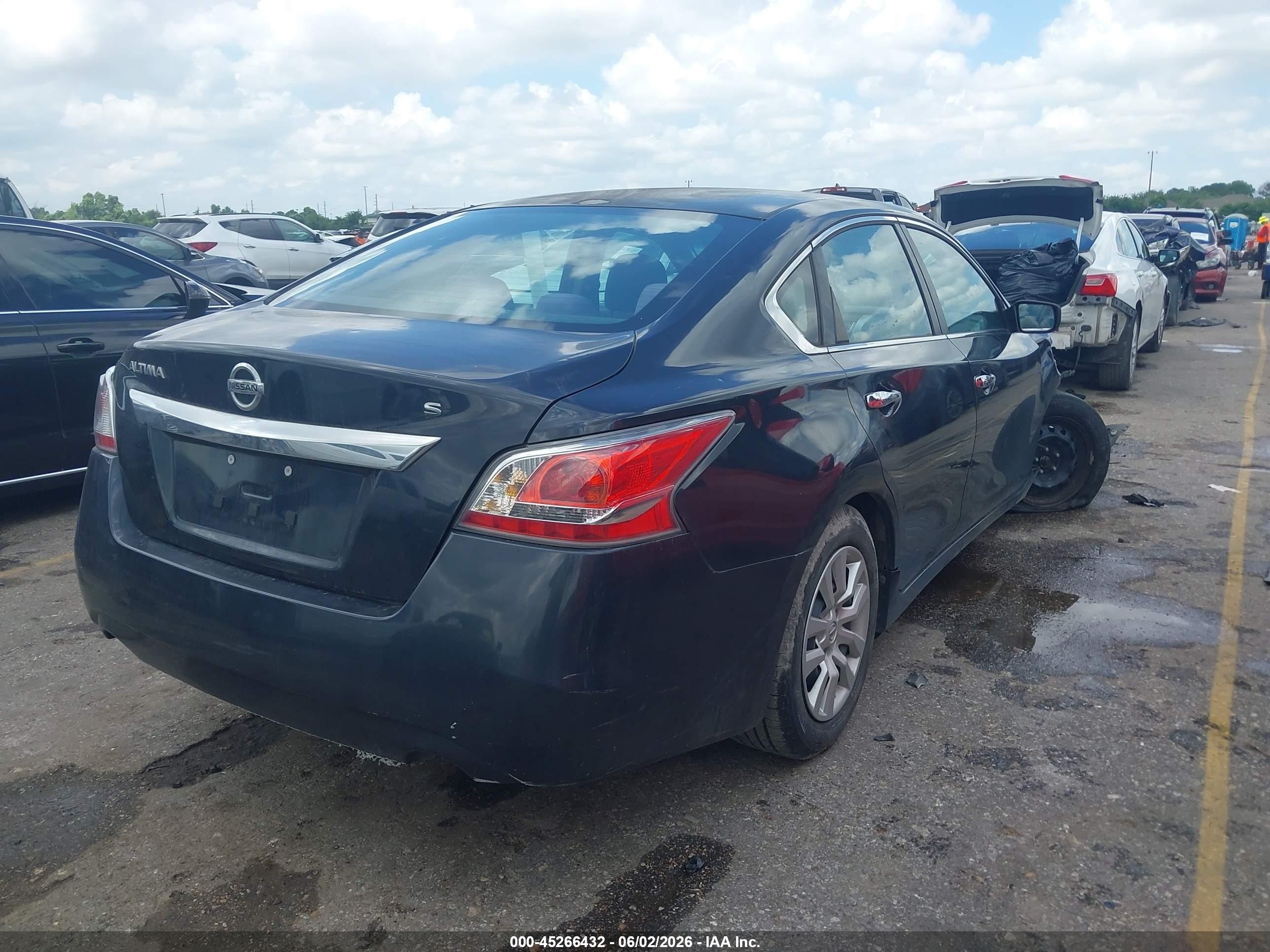 2015 Nissan Altima 2.5 S Dark Blue vin: 1N4AL3AP3FN862199