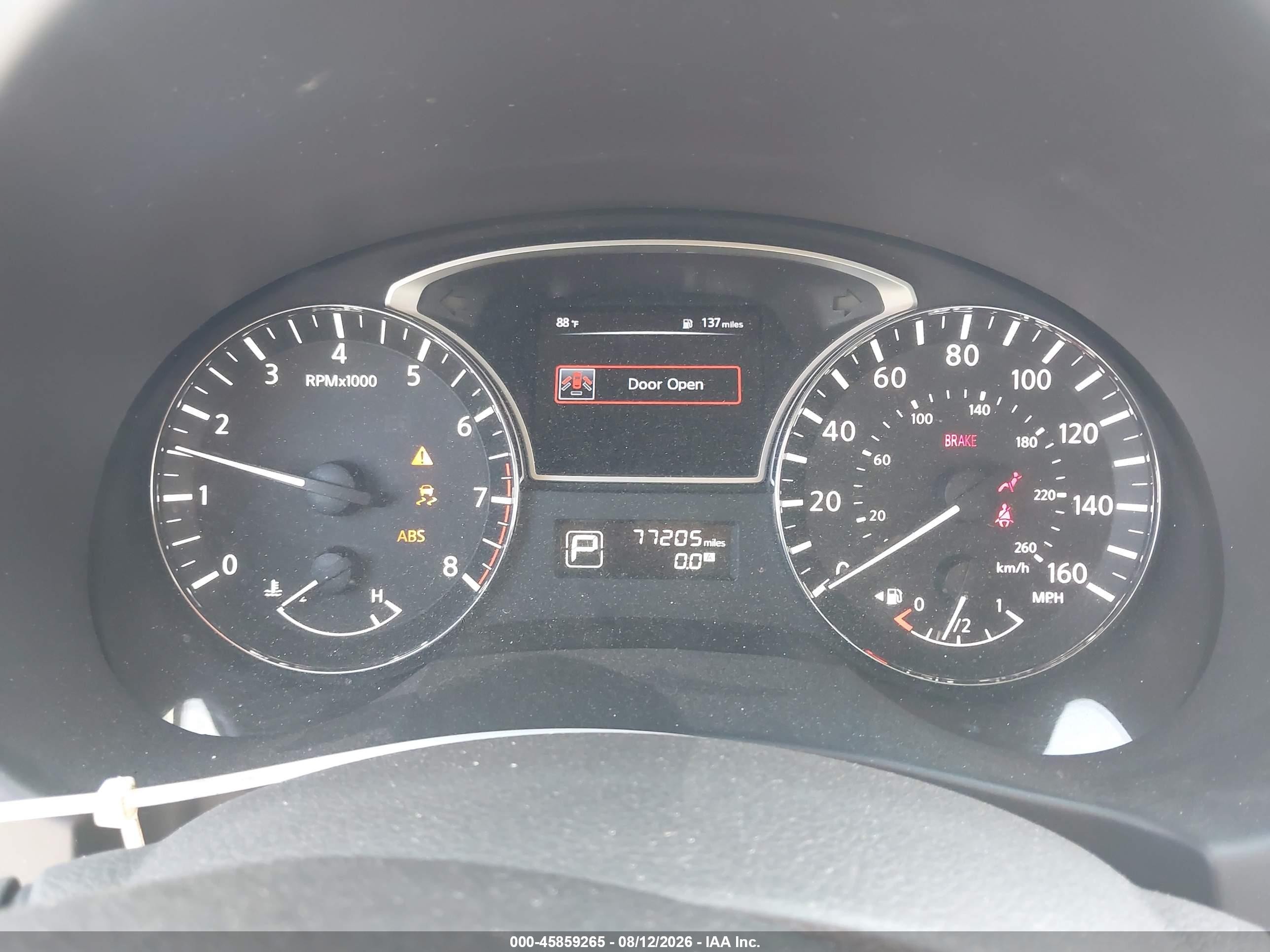 2015 Nissan Altima 2.5/2.5 S/2.5 Sl/2.5 Sv White vin: 1N4AL3AP3FN864969