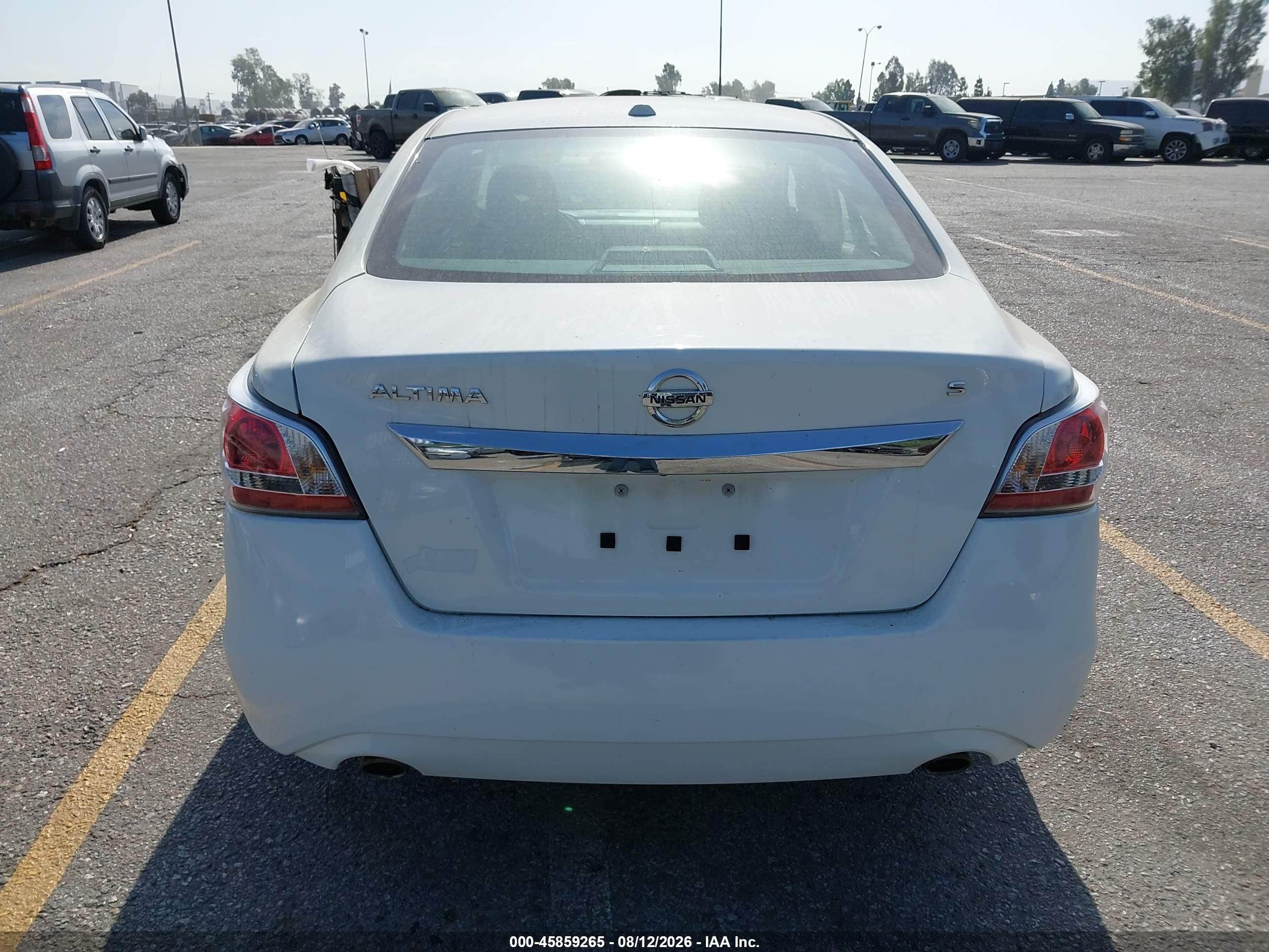 2015 Nissan Altima 2.5/2.5 S/2.5 Sl/2.5 Sv White vin: 1N4AL3AP3FN864969