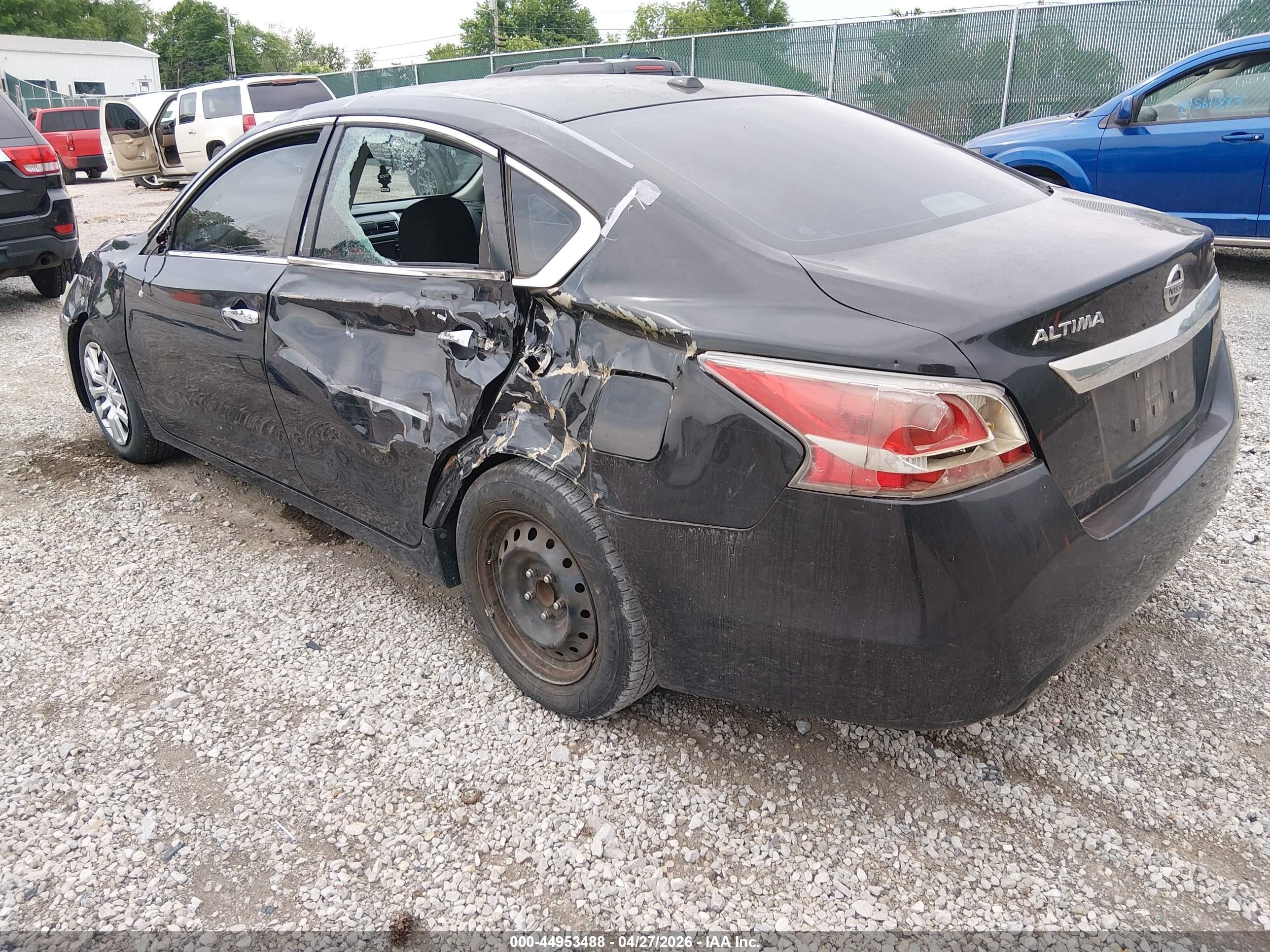 2015 Nissan Altima 2.5/2.5 S/2.5 Sl/2.5 Sv Black vin: 1N4AL3AP3FN866821