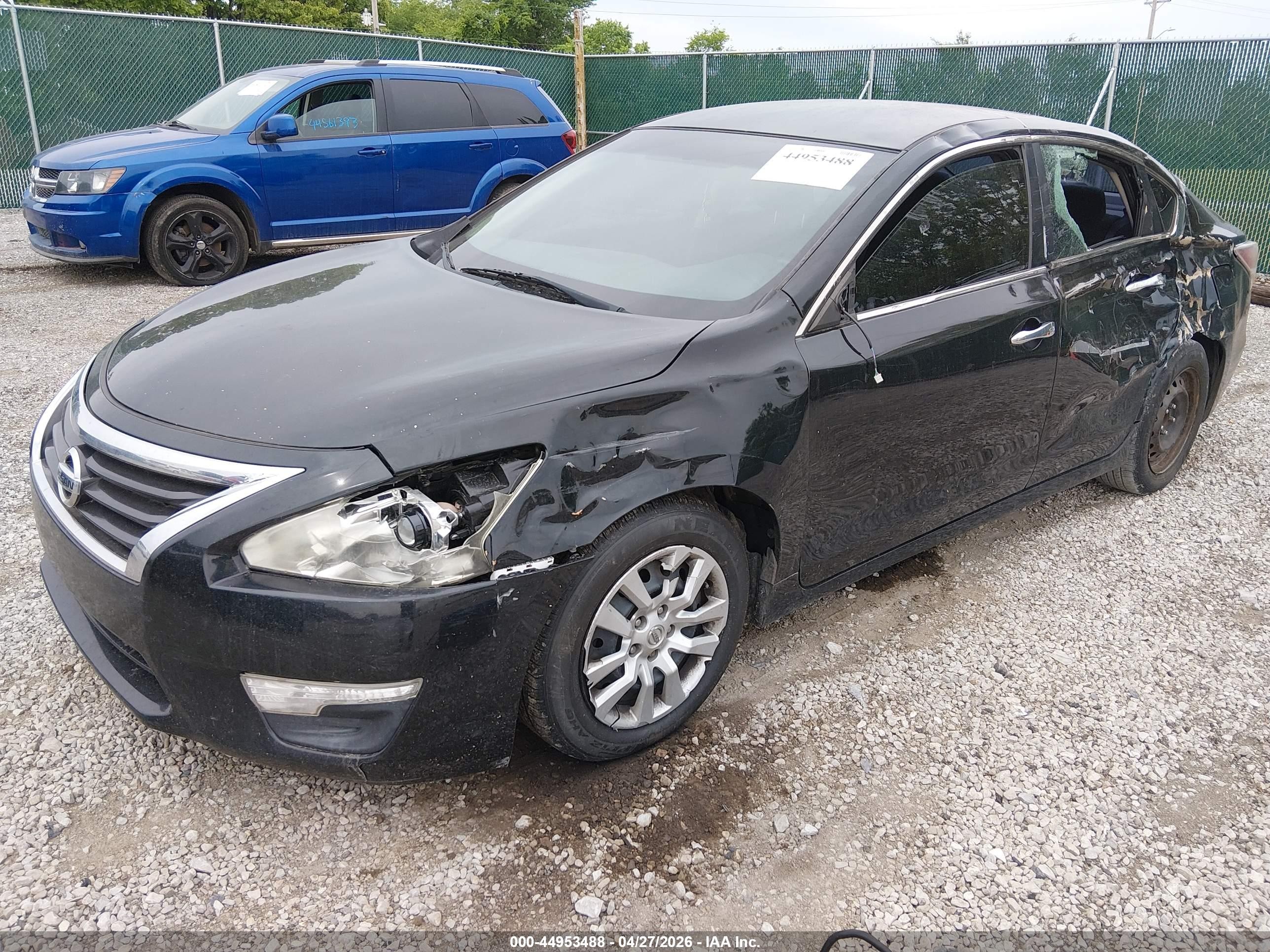 2015 Nissan Altima 2.5/2.5 S/2.5 Sl/2.5 Sv Black vin: 1N4AL3AP3FN866821