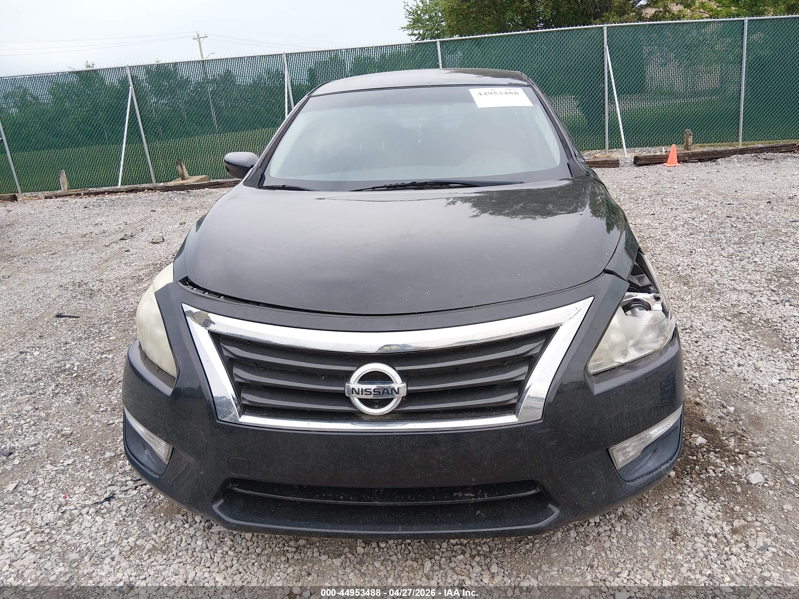 2015 Nissan Altima 2.5/2.5 S/2.5 Sl/2.5 Sv Black vin: 1N4AL3AP3FN866821