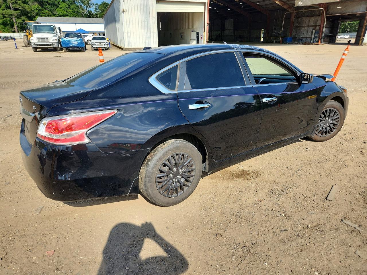 2015 Nissan Altima 2.5 S Black vin: 1N4AL3AP3FN873736