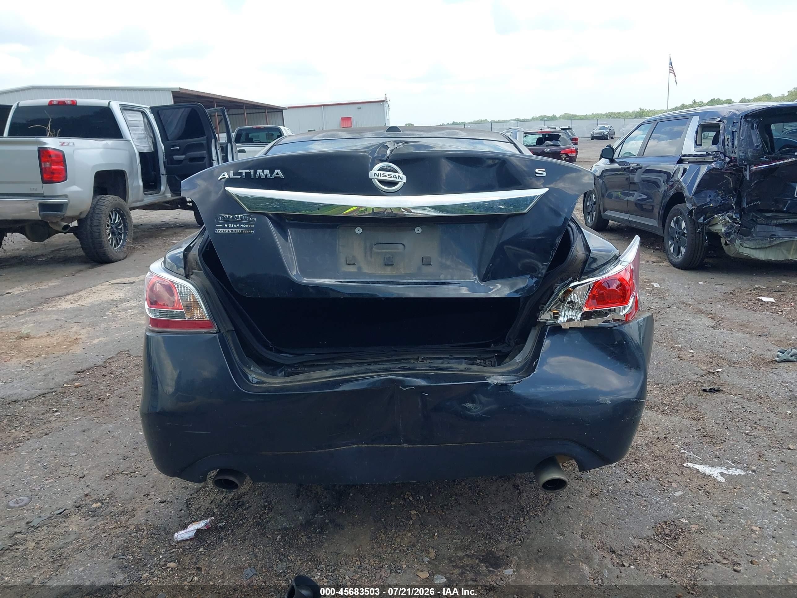 2015 Nissan Altima 2.5 S Black vin: 1N4AL3AP3FN880542