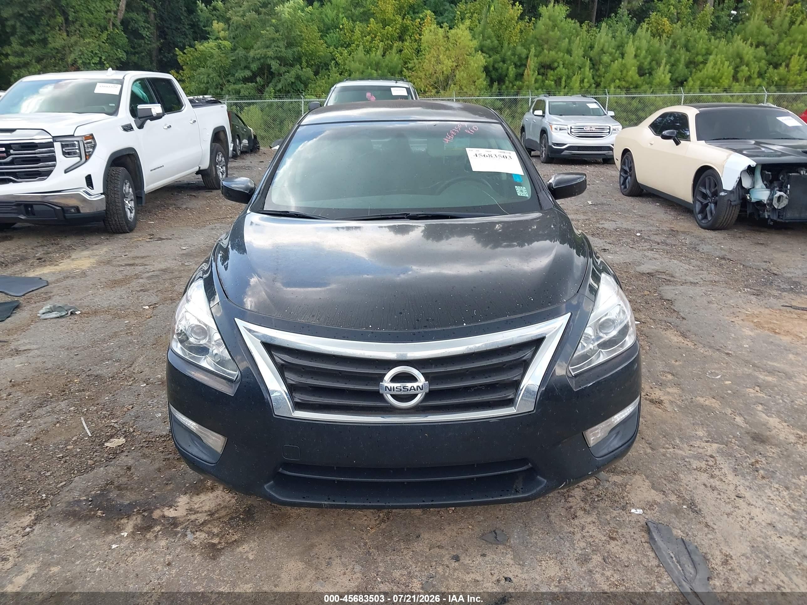 2015 Nissan Altima 2.5 S Black vin: 1N4AL3AP3FN880542