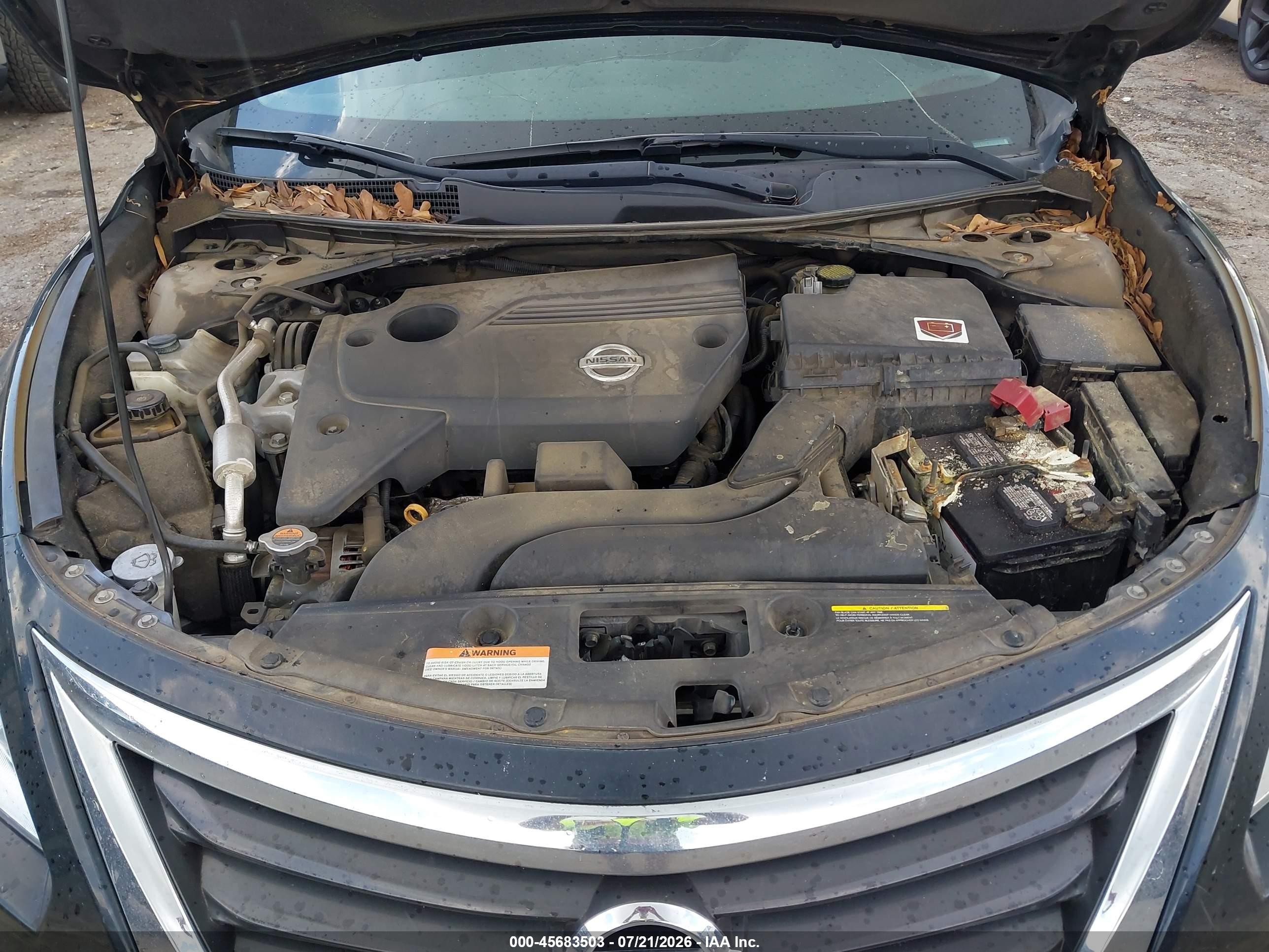 2015 Nissan Altima 2.5 S Black vin: 1N4AL3AP3FN880542