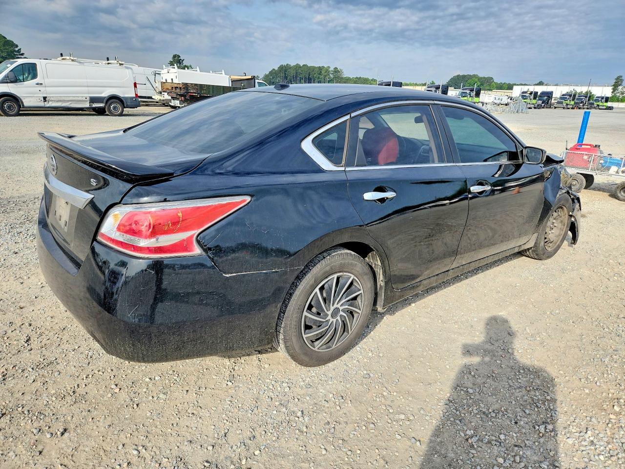 2015 Nissan Altima 2.5 S Black vin: 1N4AL3AP3FN882226