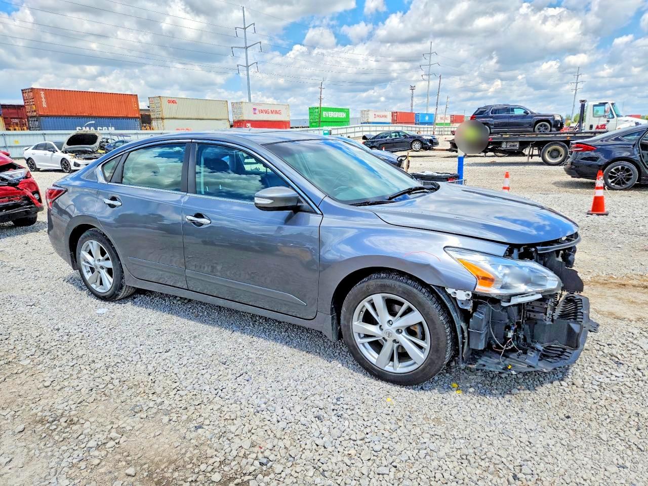 2015 Nissan Altima 2.5 Sl Gray vin: 1N4AL3AP3FN883229