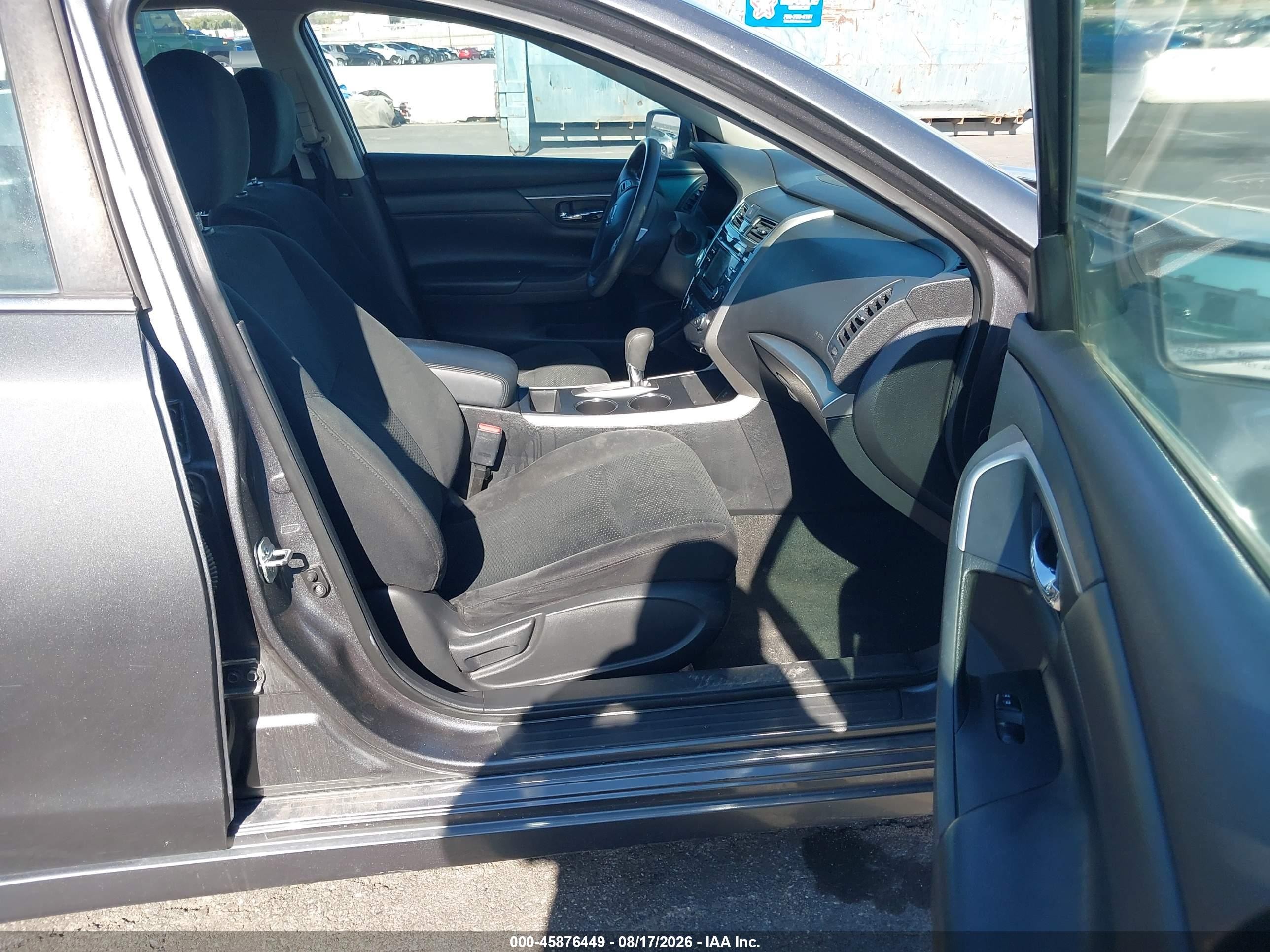 2015 Nissan Altima 2.5/2.5 S/2.5 Sl/2.5 Sv Gray vin: 1N4AL3AP3FN883926