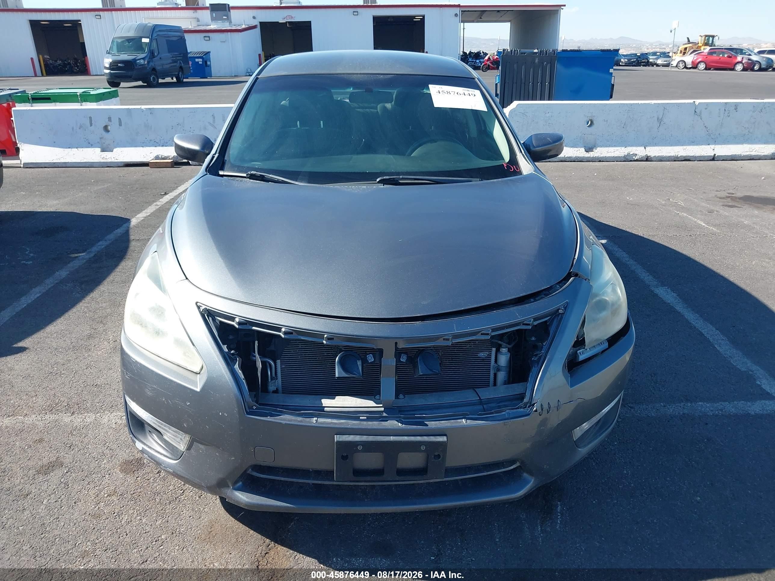 2015 Nissan Altima 2.5/2.5 S/2.5 Sl/2.5 Sv Gray vin: 1N4AL3AP3FN883926