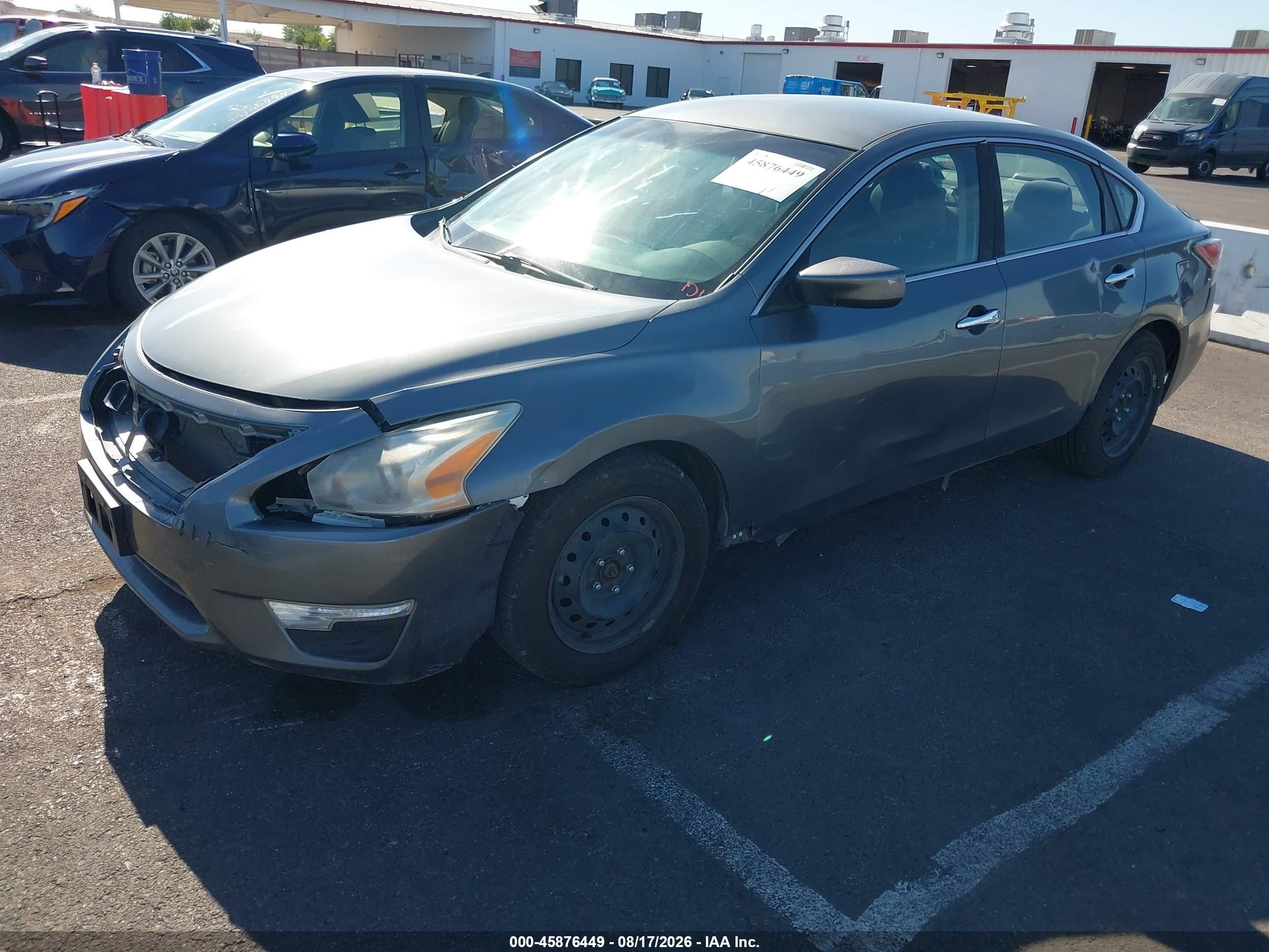 2015 Nissan Altima 2.5/2.5 S/2.5 Sl/2.5 Sv Gray vin: 1N4AL3AP3FN883926