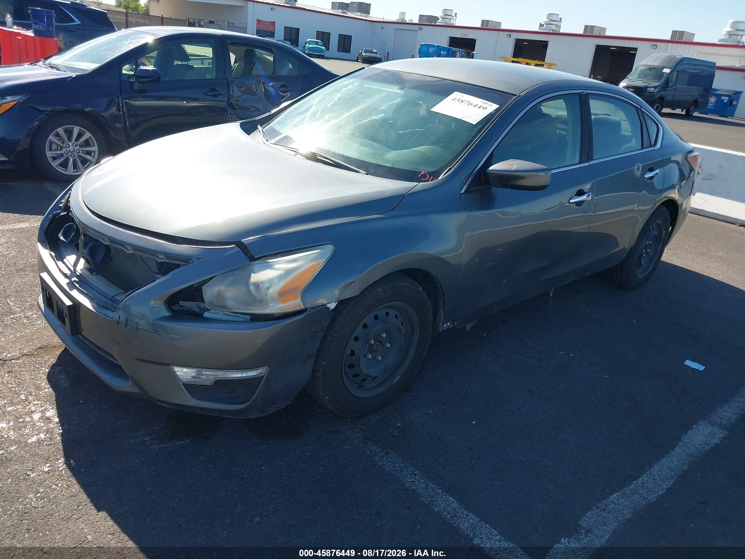 2015 Nissan Altima 2.5/2.5 S/2.5 Sl/2.5 Sv Gray vin: 1N4AL3AP3FN883926