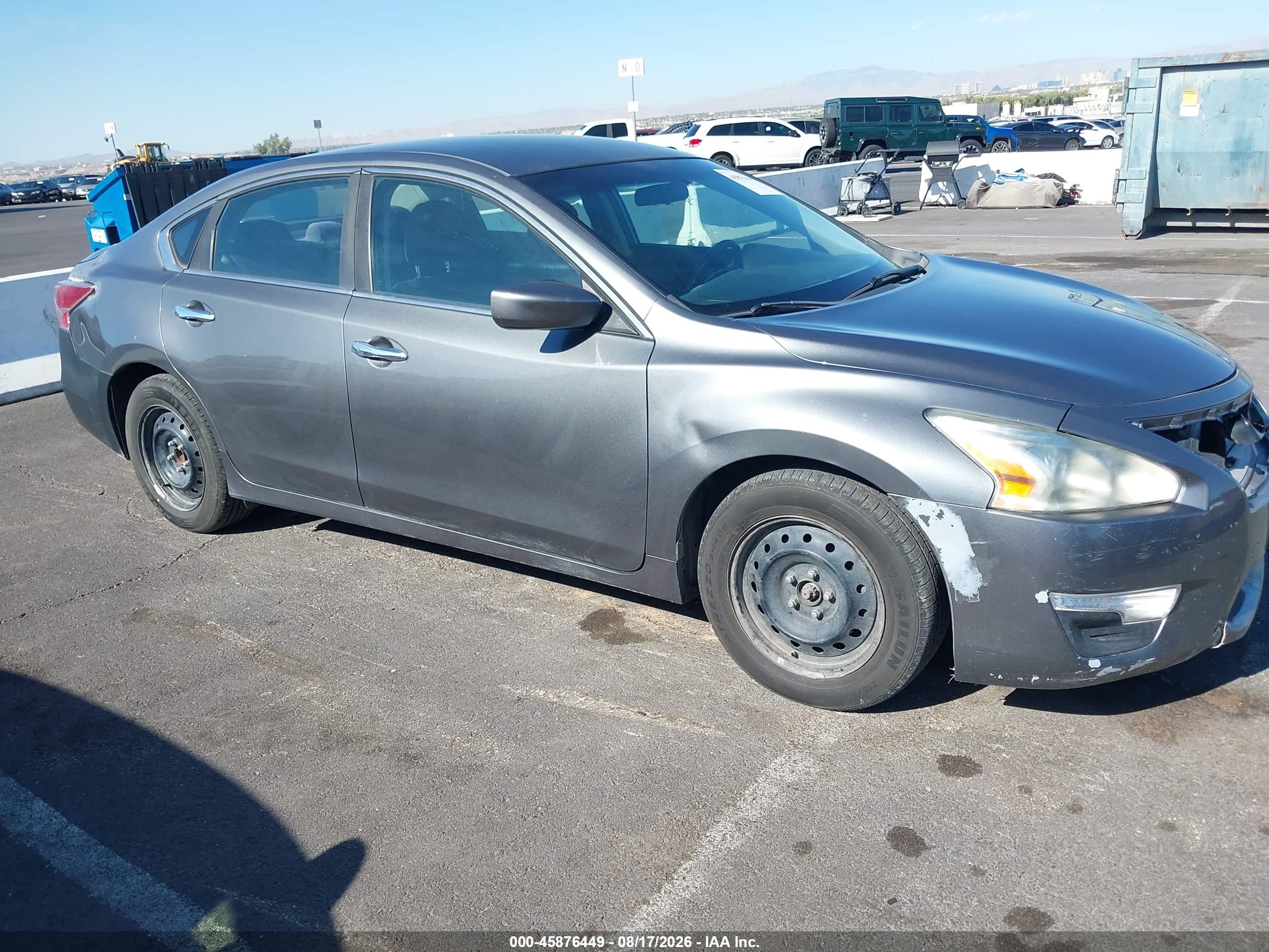 2015 Nissan Altima 2.5/2.5 S/2.5 Sl/2.5 Sv Gray vin: 1N4AL3AP3FN883926
