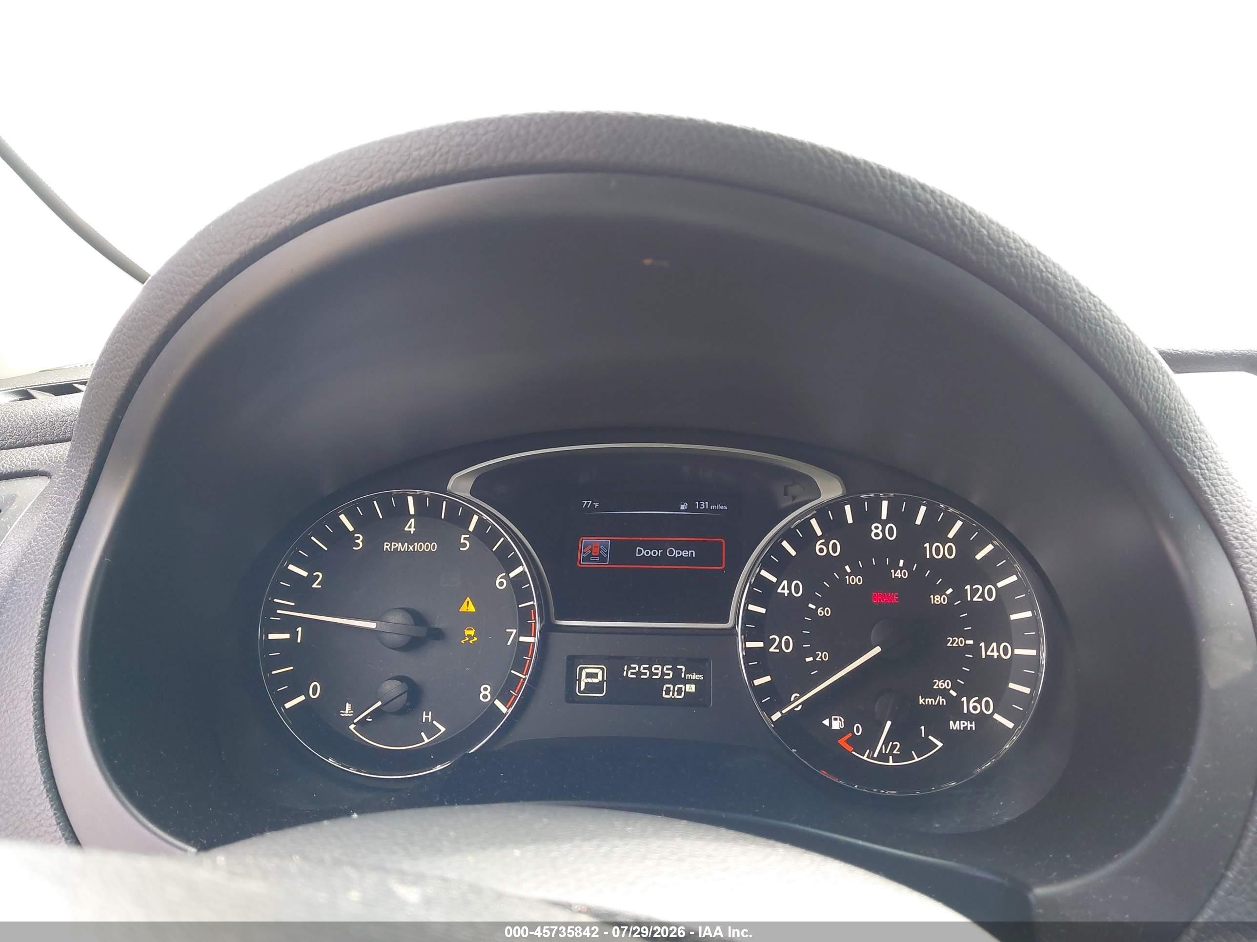 2015 Nissan Altima 2.5/2.5 S/2.5 Sl/2.5 Sv Red vin: 1N4AL3AP3FN886020