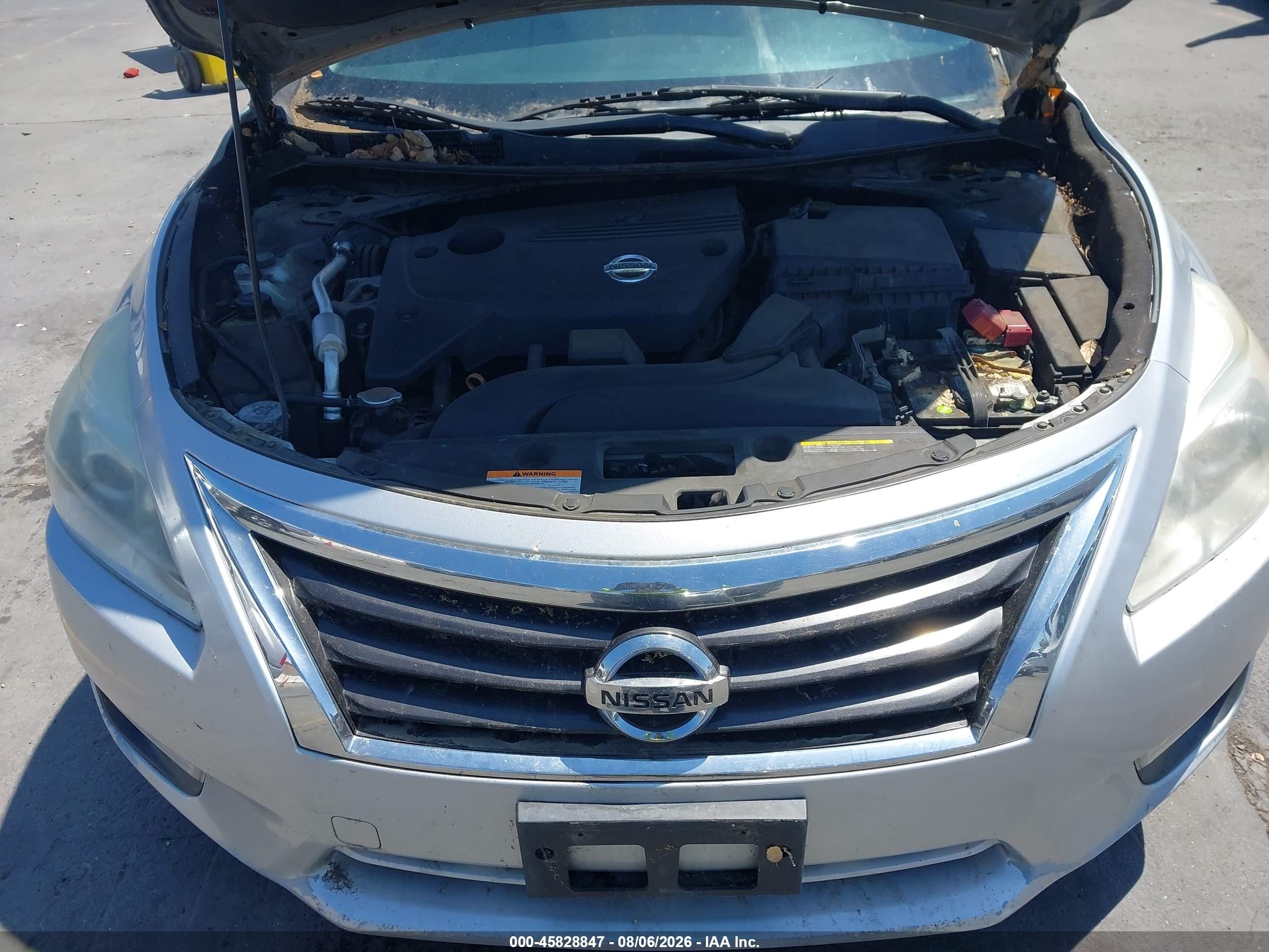 2015 Nissan Altima 2.5/2.5 S/2.5 Sl/2.5 Sv Silver vin: 1N4AL3AP3FN890391
