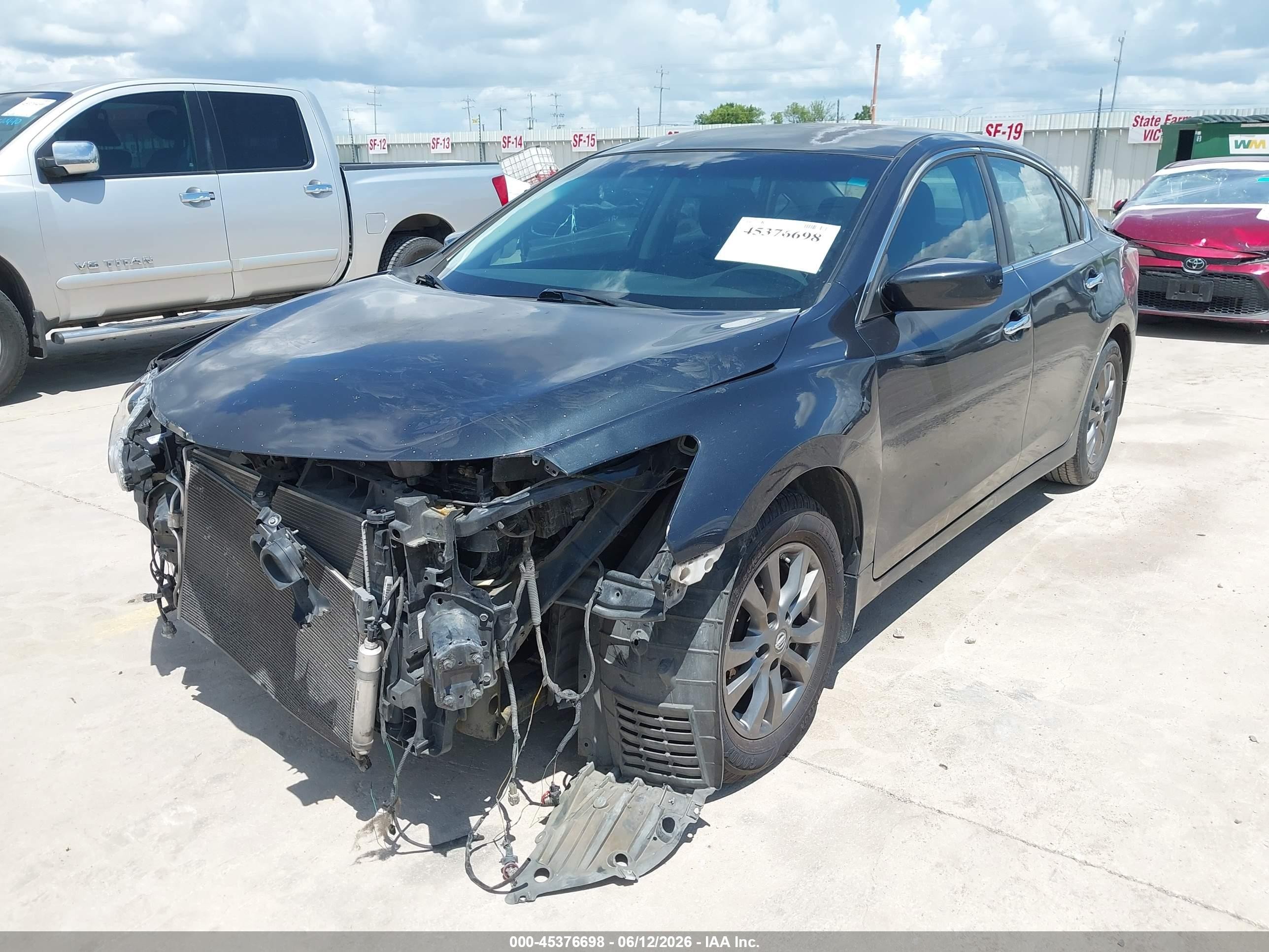 2015 Nissan Altima 2.5 S Gray vin: 1N4AL3AP3FN901258