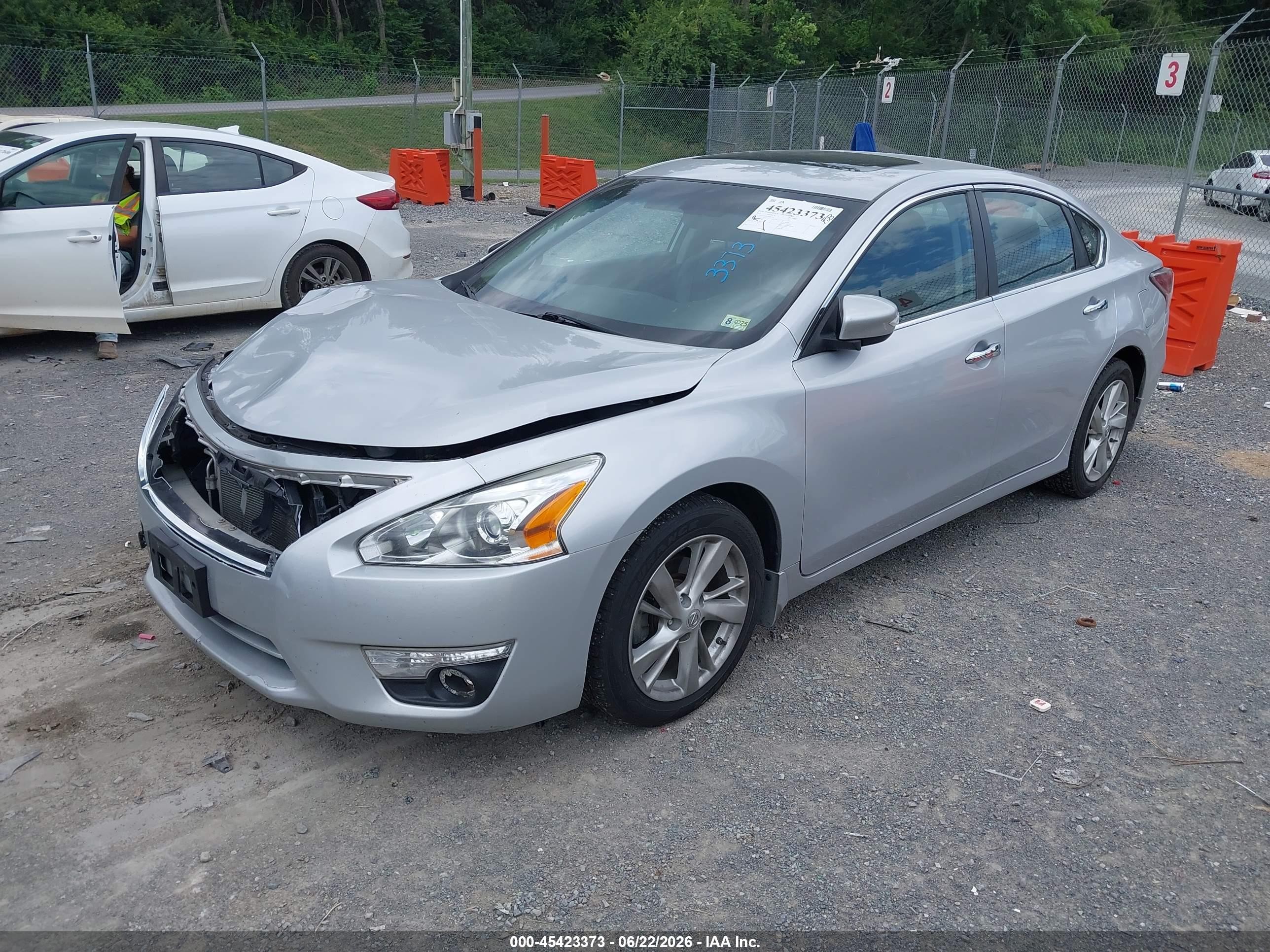 2015 Nissan Altima 2.5 Sl Silver vin: 1N4AL3AP3FN907688