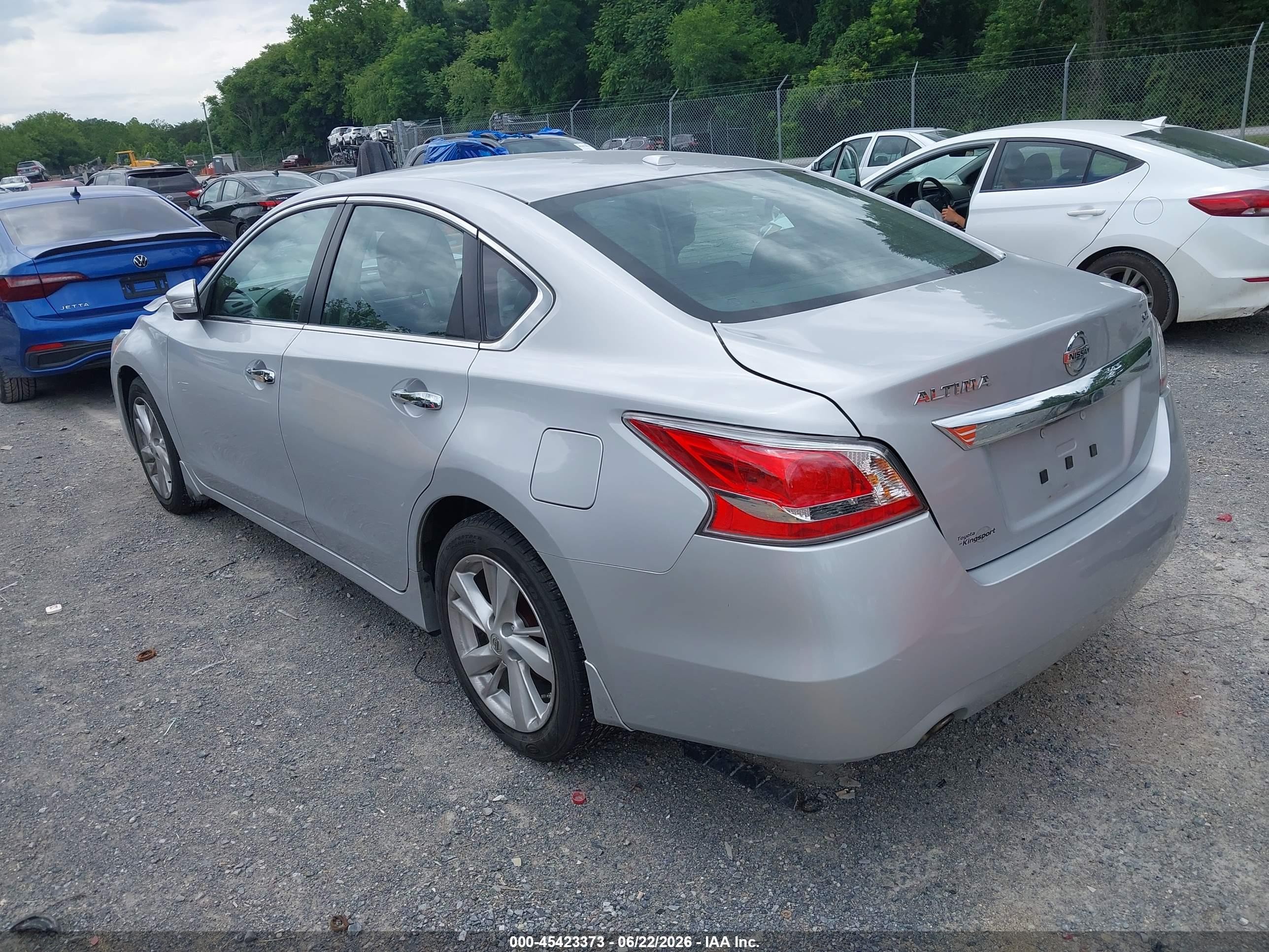 2015 Nissan Altima 2.5 Sl Silver vin: 1N4AL3AP3FN907688