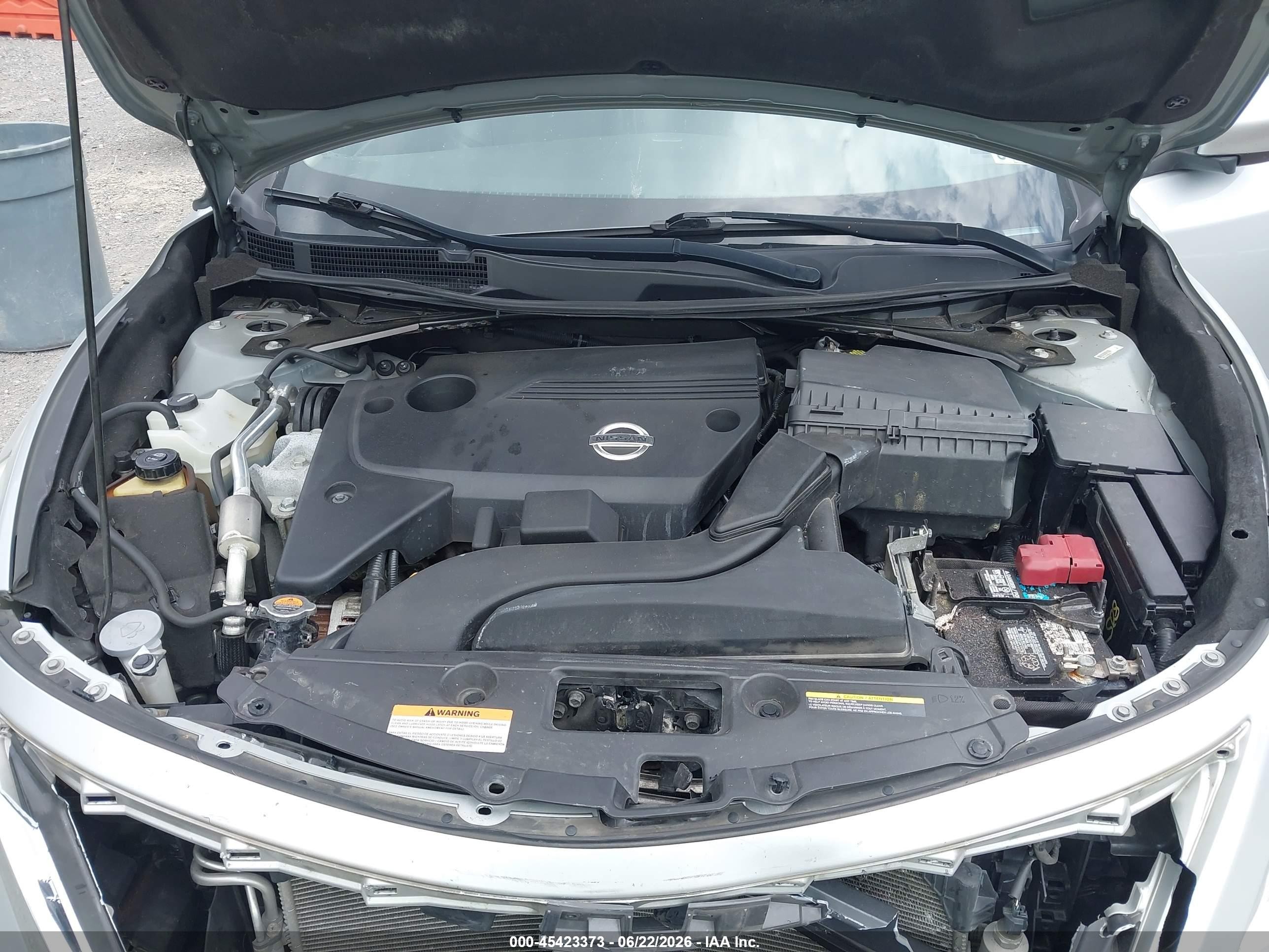 2015 Nissan Altima 2.5 Sl Silver vin: 1N4AL3AP3FN907688