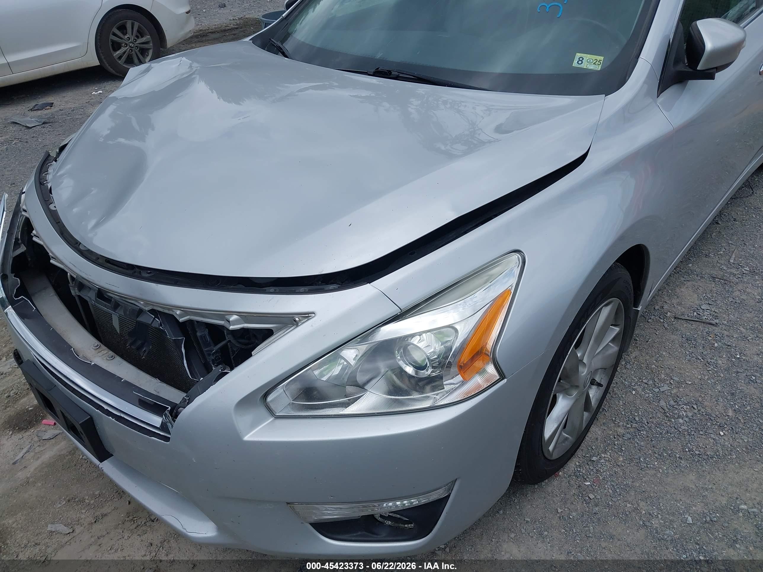 2015 Nissan Altima 2.5 Sl Silver vin: 1N4AL3AP3FN907688