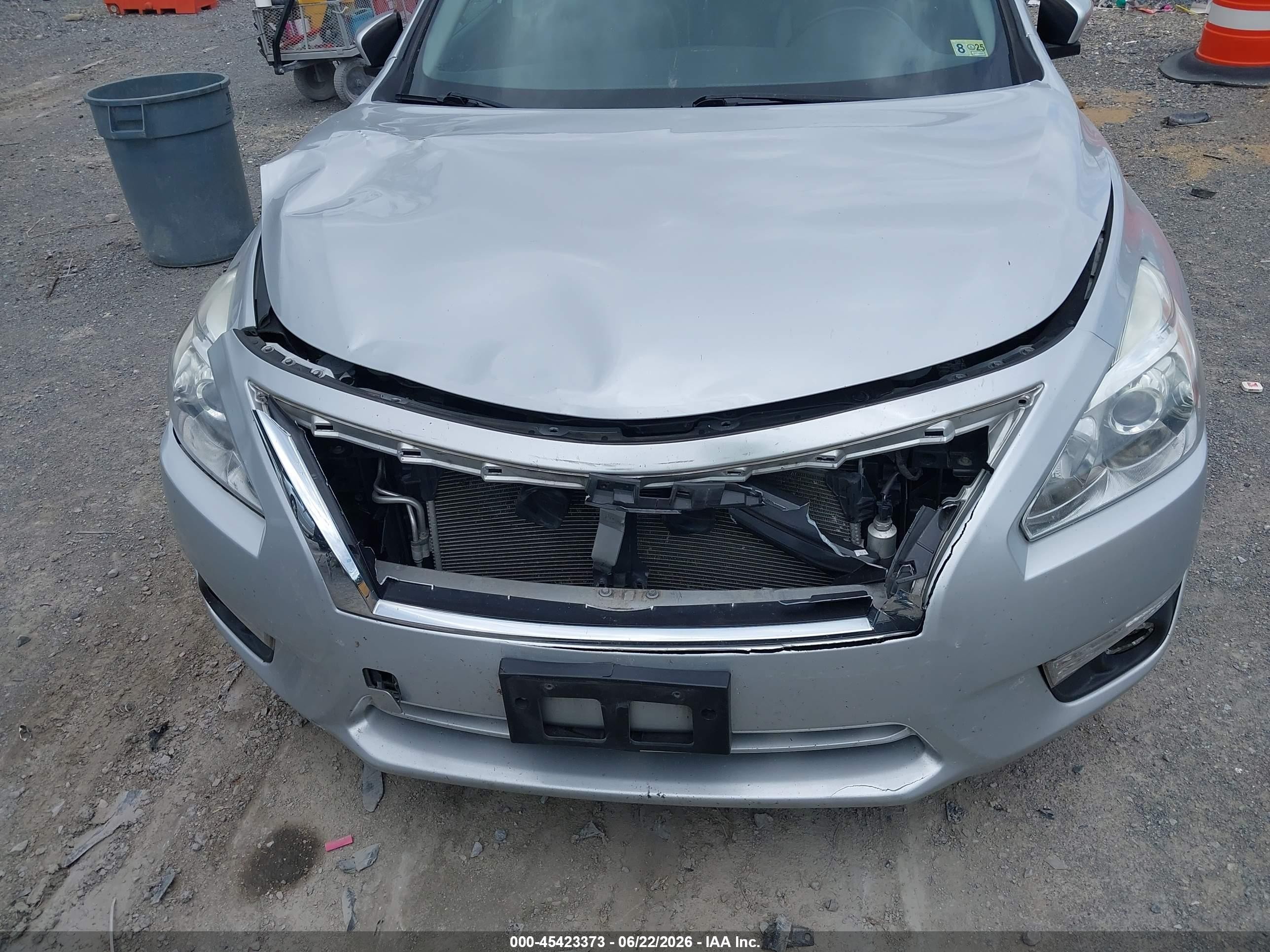 2015 Nissan Altima 2.5 Sl Silver vin: 1N4AL3AP3FN907688