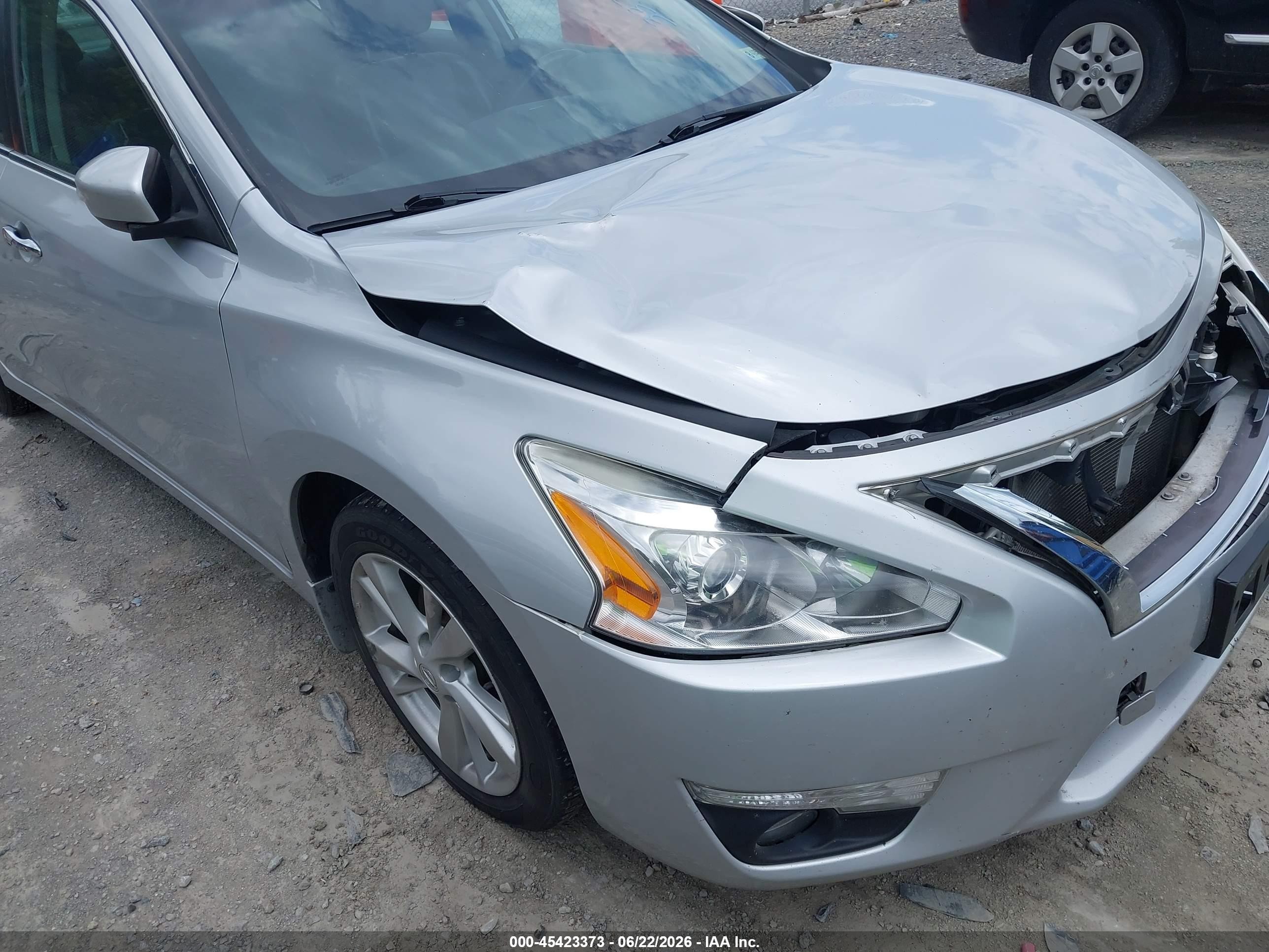 2015 Nissan Altima 2.5 Sl Silver vin: 1N4AL3AP3FN907688