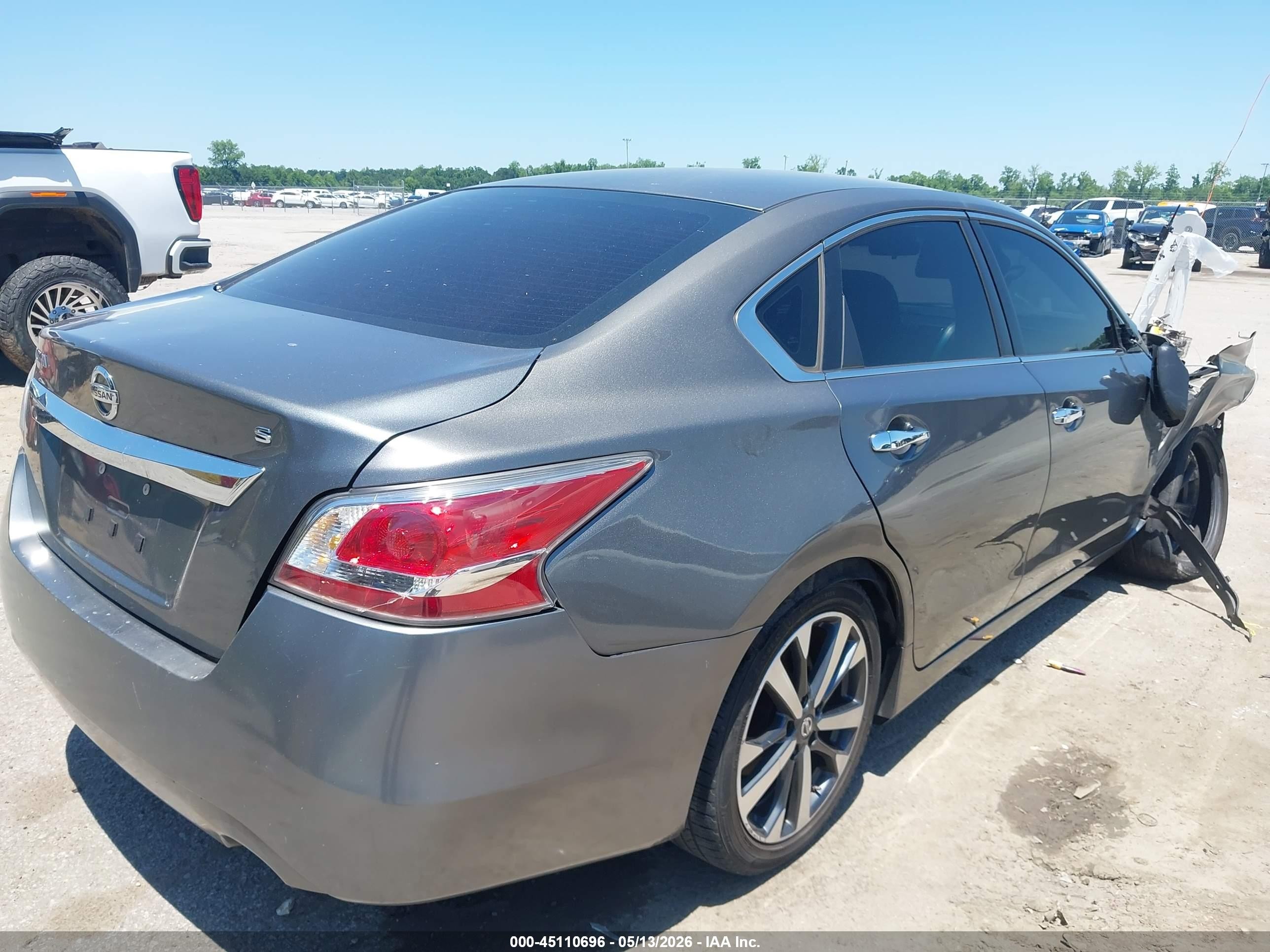 2015 Nissan Altima 2.5/2.5 S/2.5 Sl/2.5 Sv Gray vin: 1N4AL3AP3FN918688