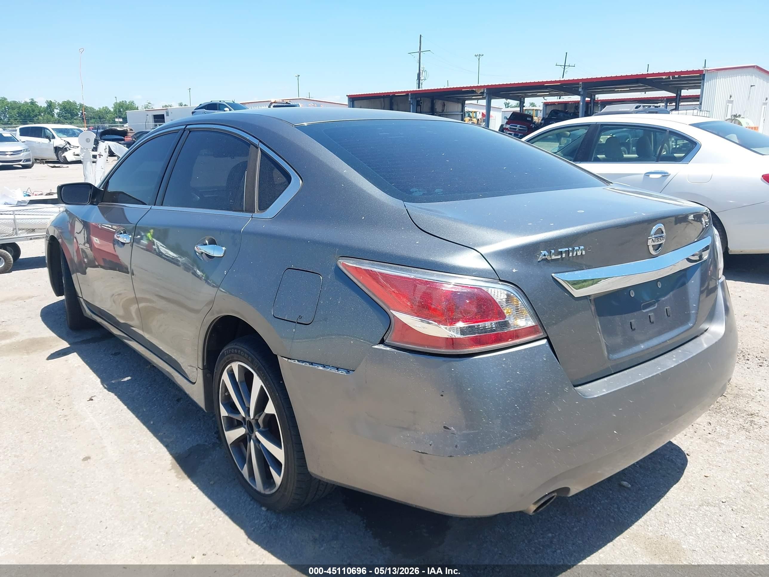 2015 Nissan Altima 2.5/2.5 S/2.5 Sl/2.5 Sv Gray vin: 1N4AL3AP3FN918688