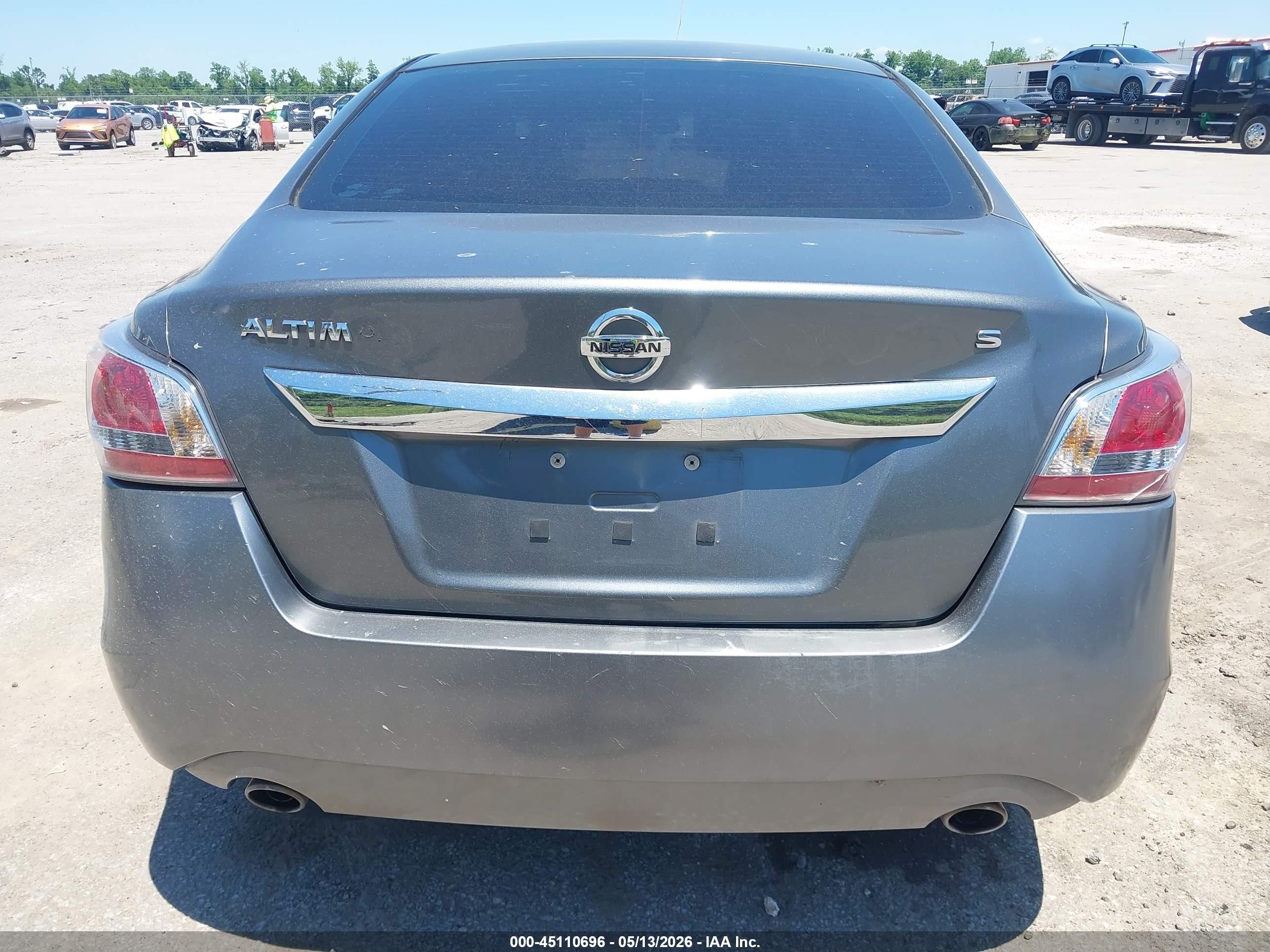 2015 Nissan Altima 2.5/2.5 S/2.5 Sl/2.5 Sv Gray vin: 1N4AL3AP3FN918688
