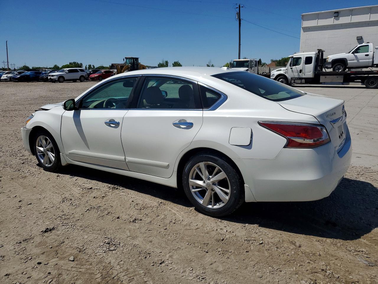 2015 Nissan Altima 2.5 Sl Белый vin: 1N4AL3AP3FN919307
