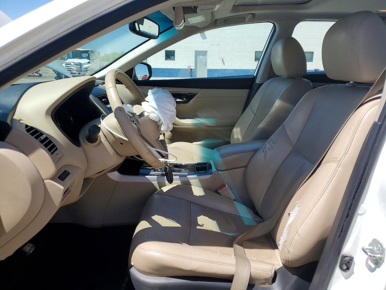 2015 Nissan Altima 2.5 Sl Белый vin: 1N4AL3AP3FN919307