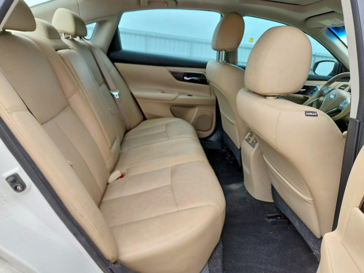 2015 Nissan Altima 2.5 Sl White vin: 1N4AL3AP3FN919310