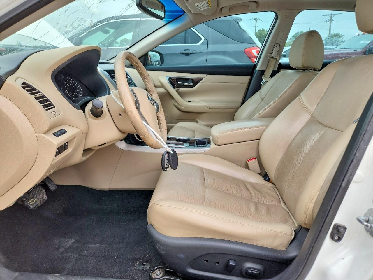 2015 Nissan Altima 2.5 Sl White vin: 1N4AL3AP3FN919310