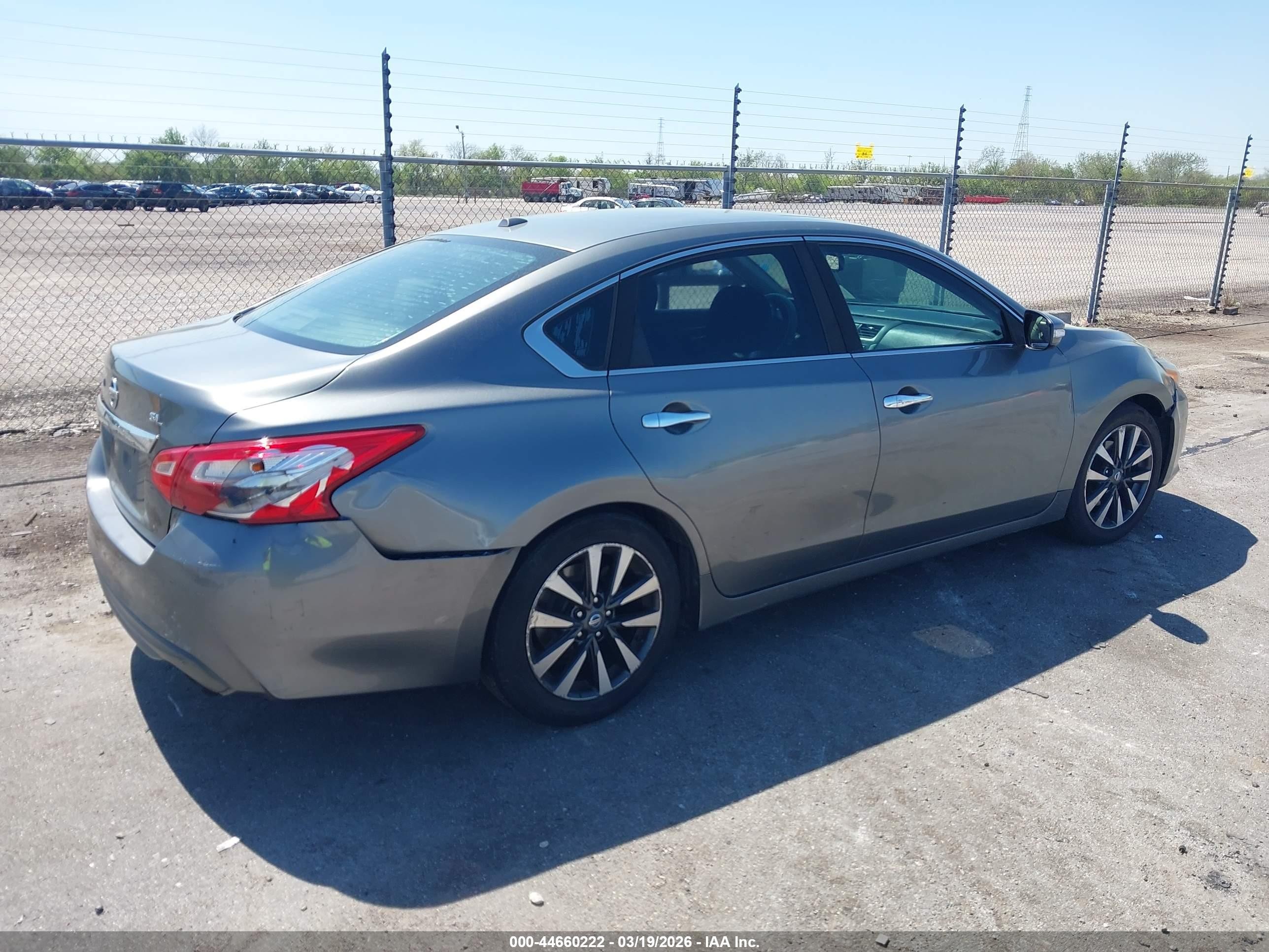 2016 Nissan Altima 2.5/2.5 S/2.5 Sl/2.5 Sr/2.5 Sv Gray vin: 1N4AL3AP3GC165967